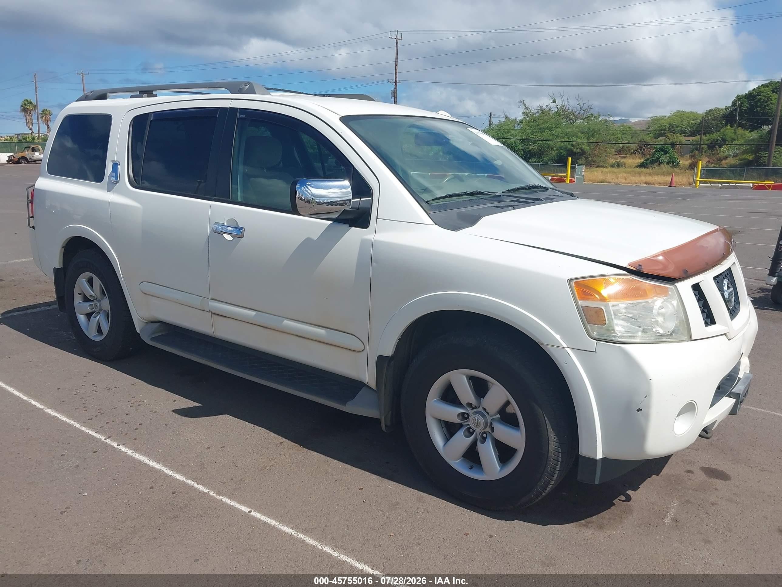2010 Nissan Armada SE, VIN 5N1AA0NDXAN616530 — Normal wear