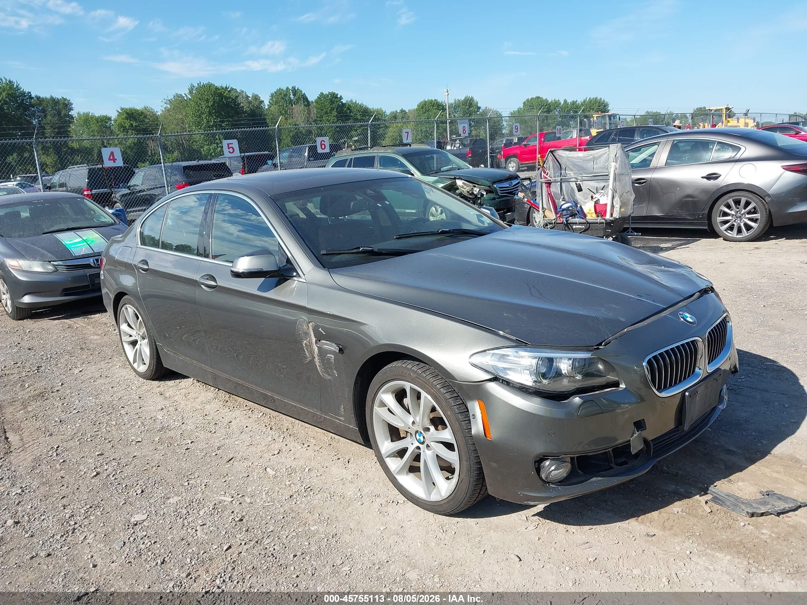 2014 BMW 5 Series 535i xDrive, VIN WBA5B3C59ED539304 — Front end