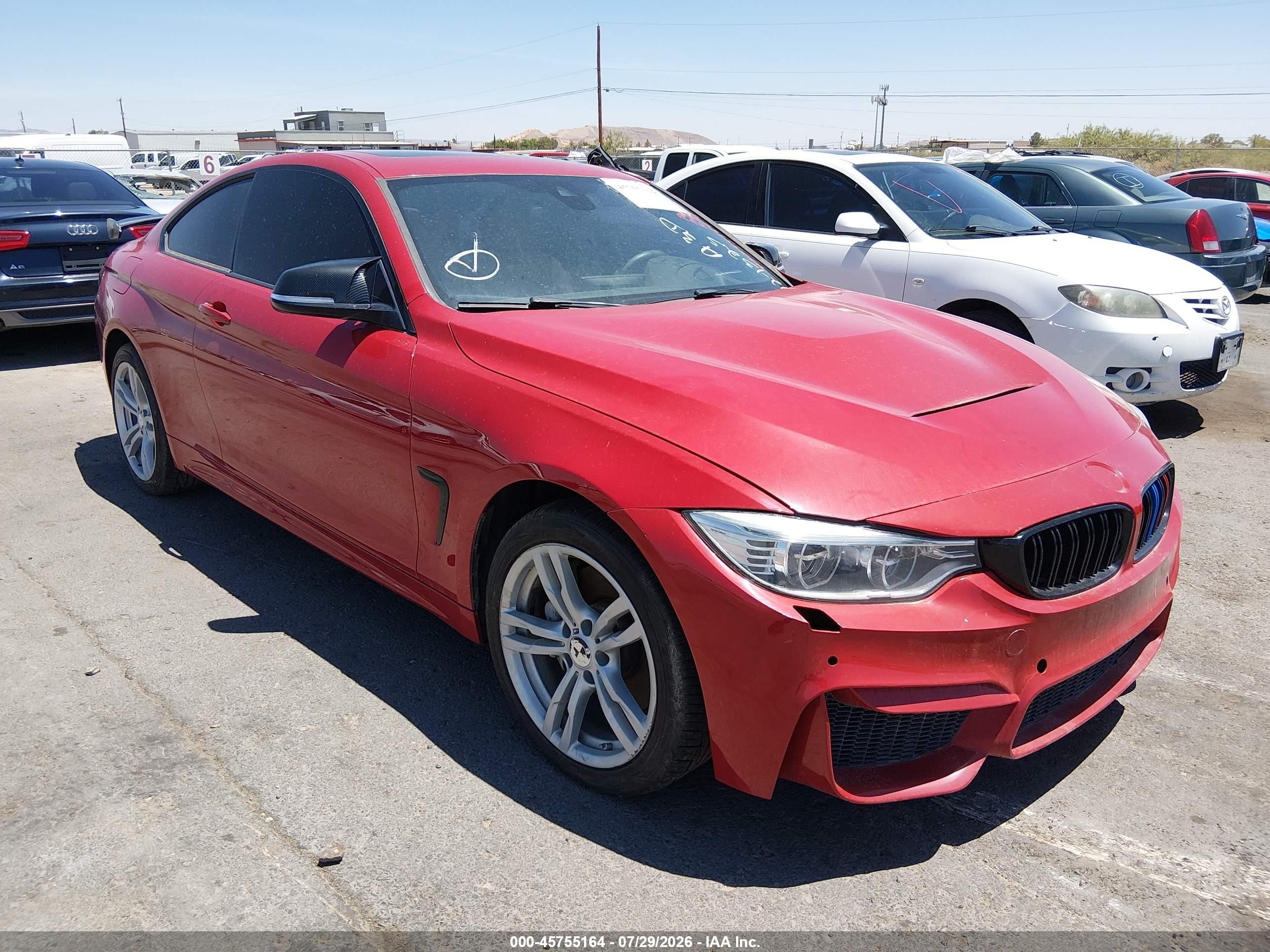 2014 BMW 4 Series 435i xDrive, VIN WBA3R5C58EK187939 — Front end