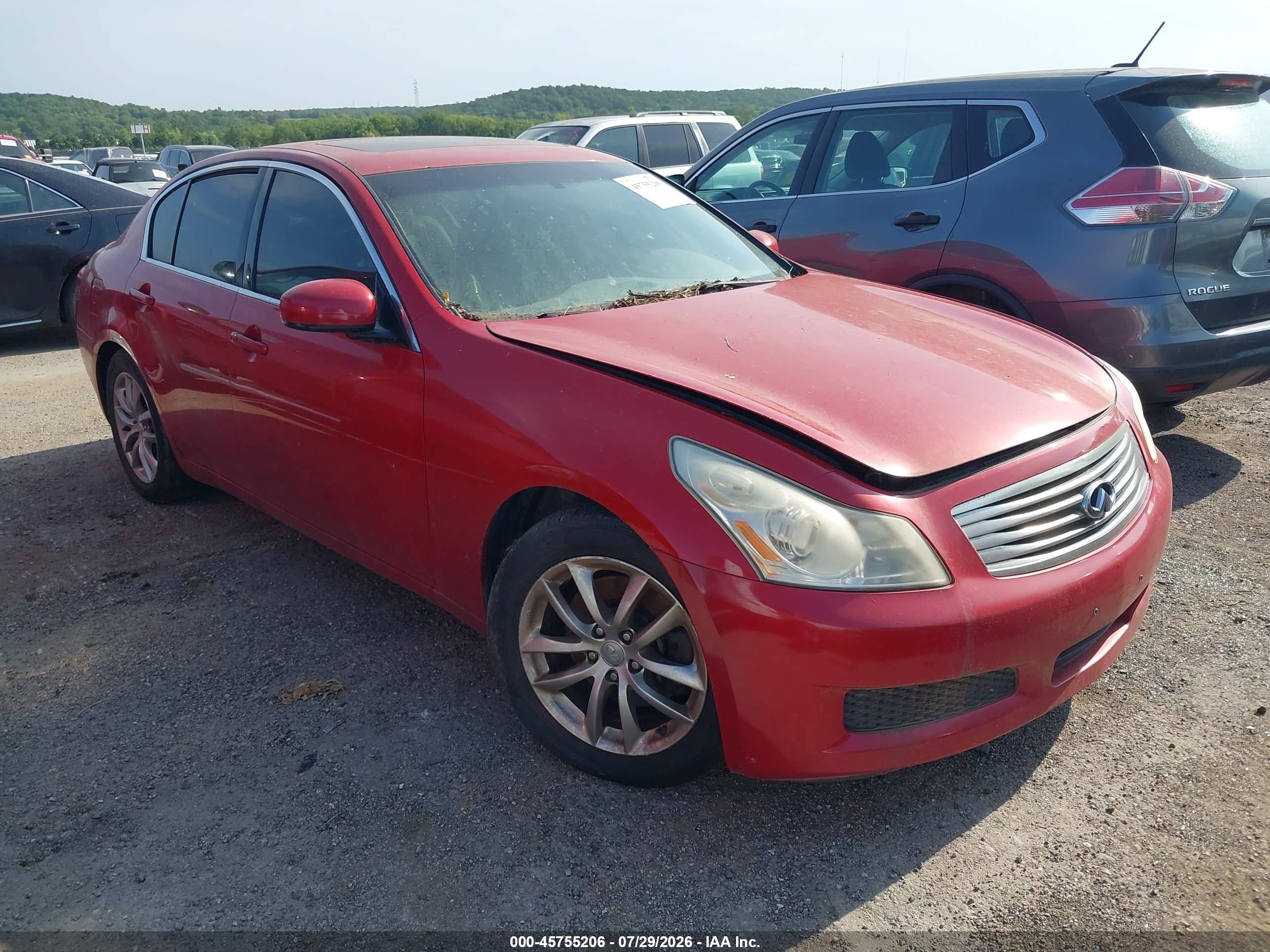 2007 Infiniti G35 Journey, VIN JNKBV61E67M700291 — Normal wear