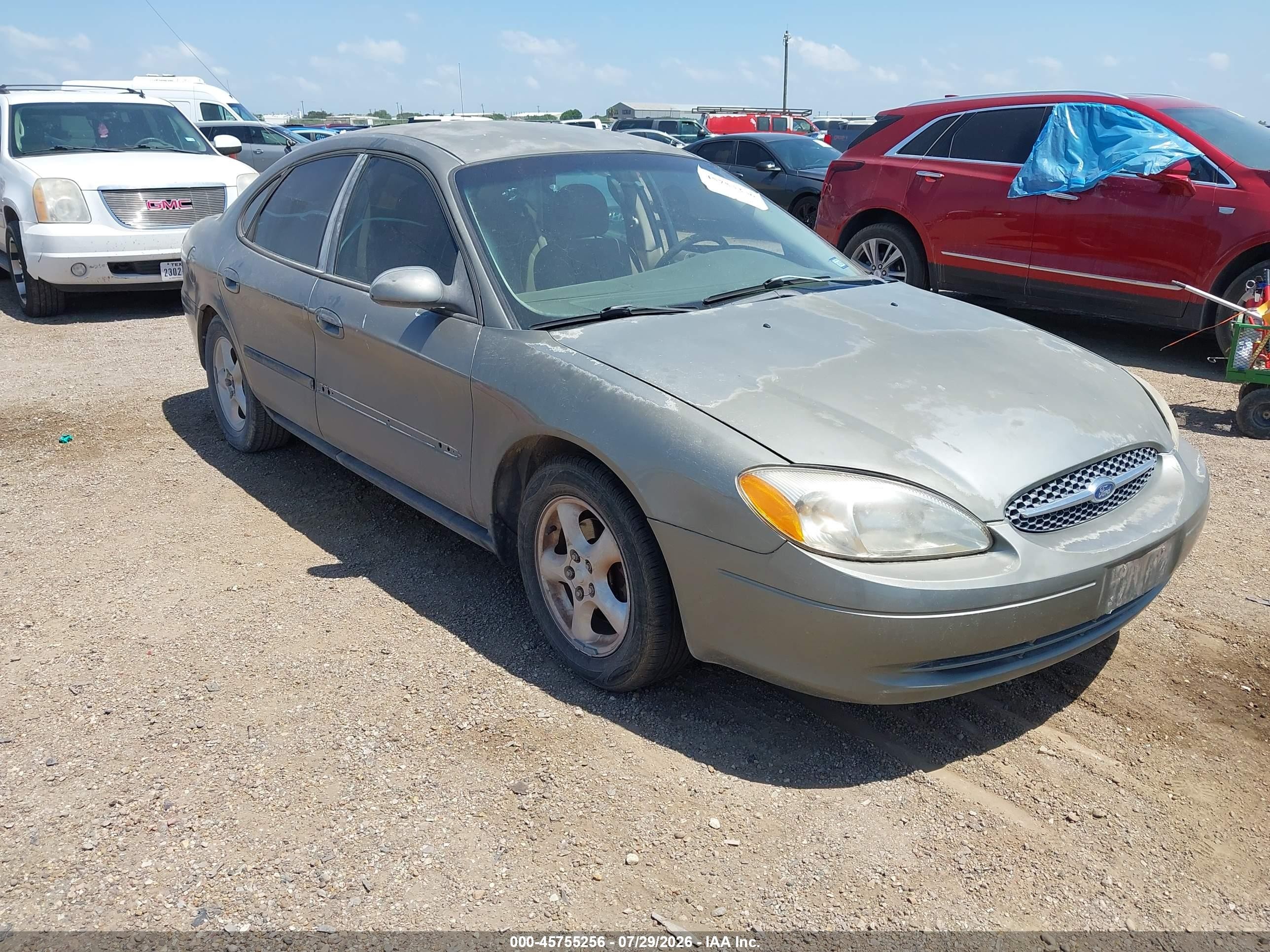 2001 Ford Taurus SES, VIN 1FAFP55U01G189522 — Side