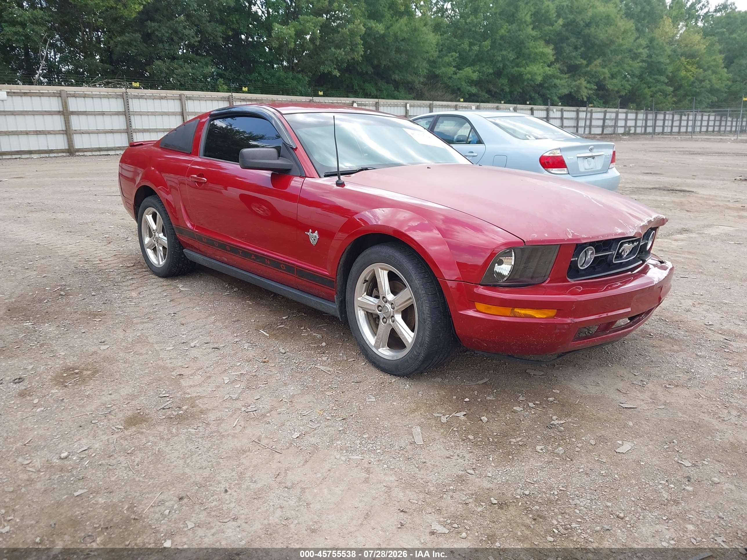 2009 Ford Mustang, VIN 1ZVHT80N895124289 — Normal wear