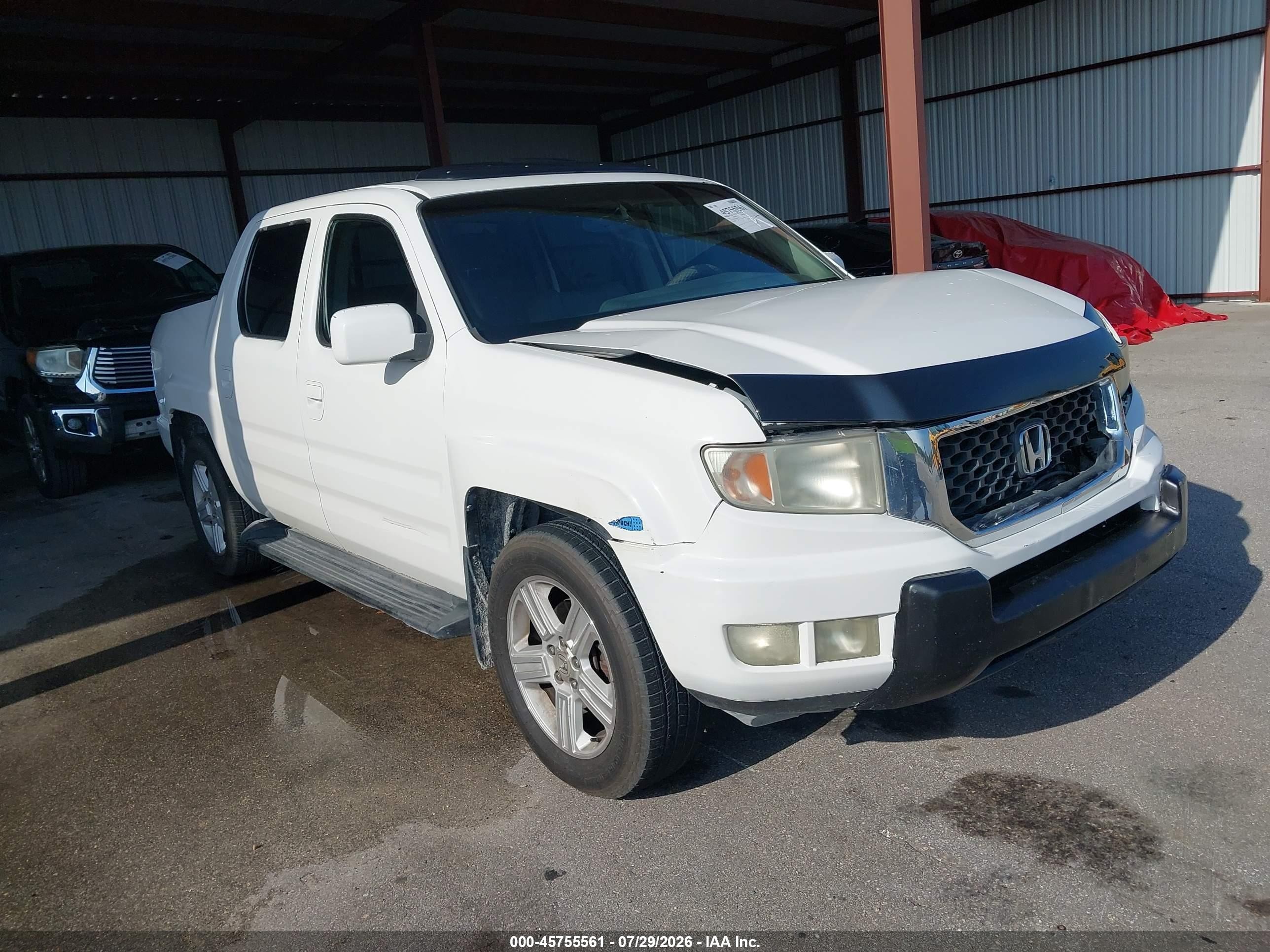 2010 Honda Ridgeline RTL, VIN 5FPYK1F54AB001233 — Normal wear