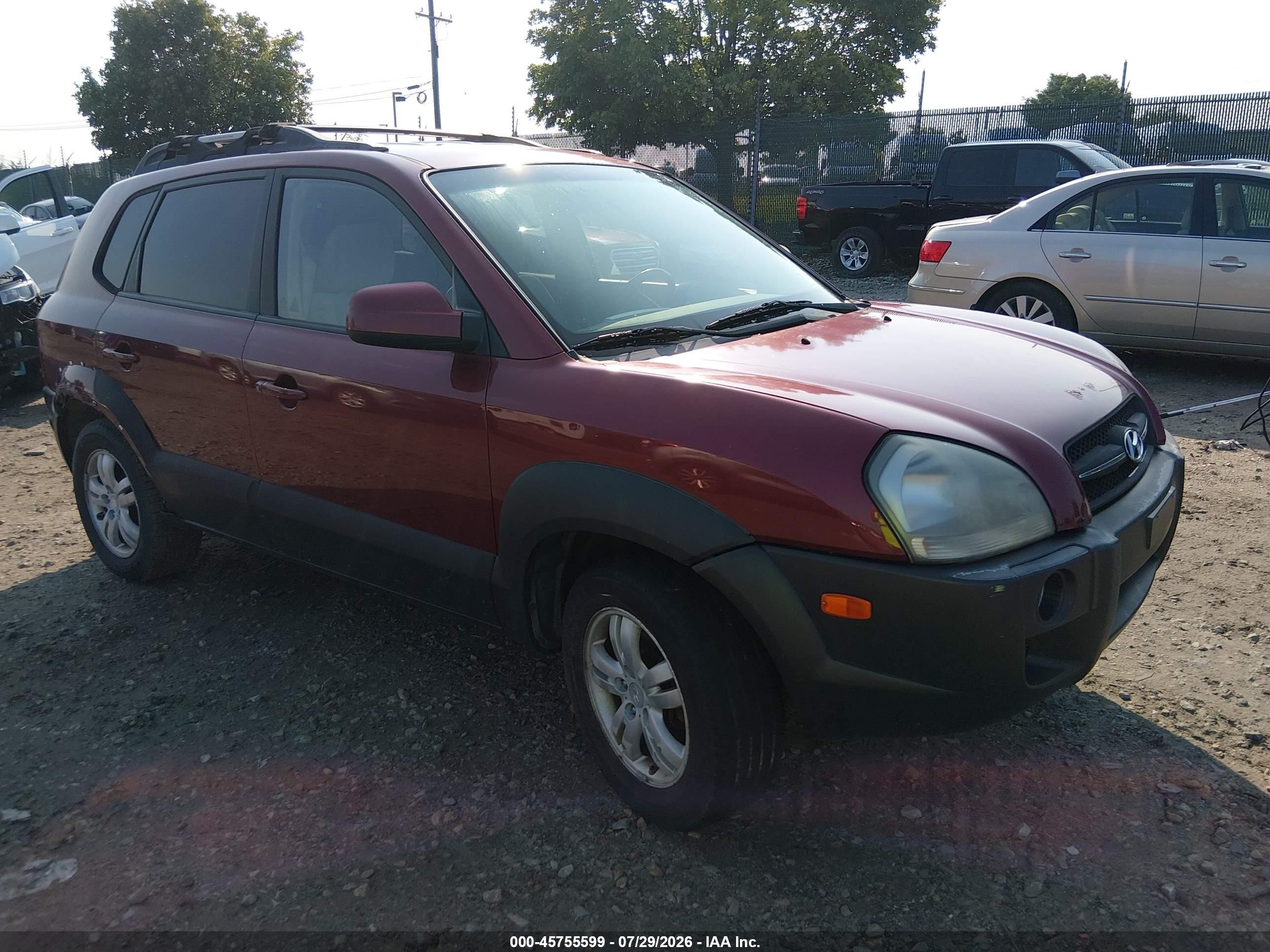 2006 Hyundai Tucson GLS, VIN KM8JN12D76U346202 — Обычный износ