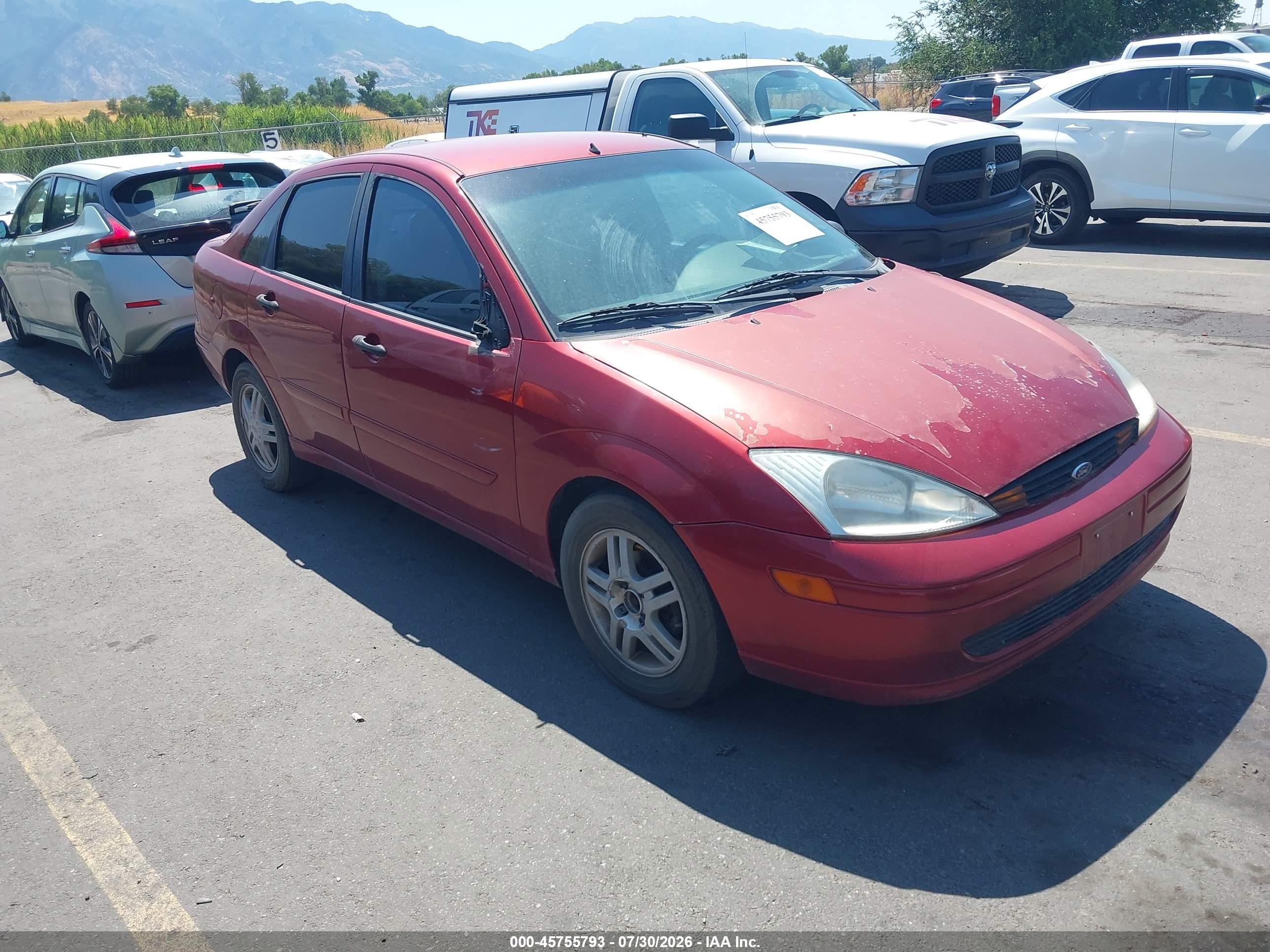 2002 Ford Focus SE, VIN 1FAFP34392W354357 — Обычный износ