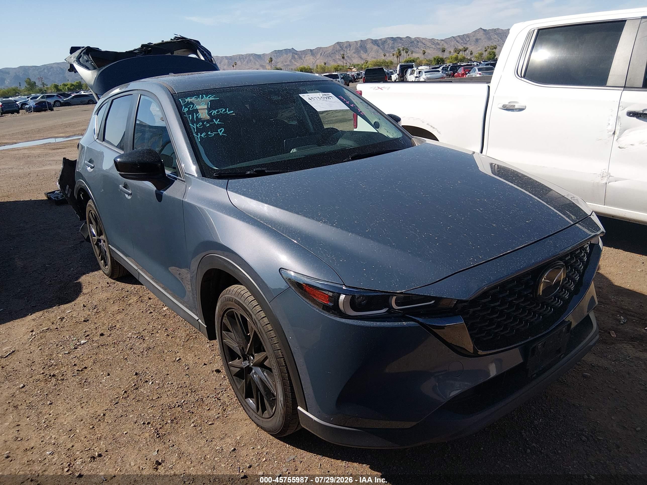 2024 Mazda CX-5 S Carbon Edition, VIN JM3KFBCL8R0520167 — Rear end