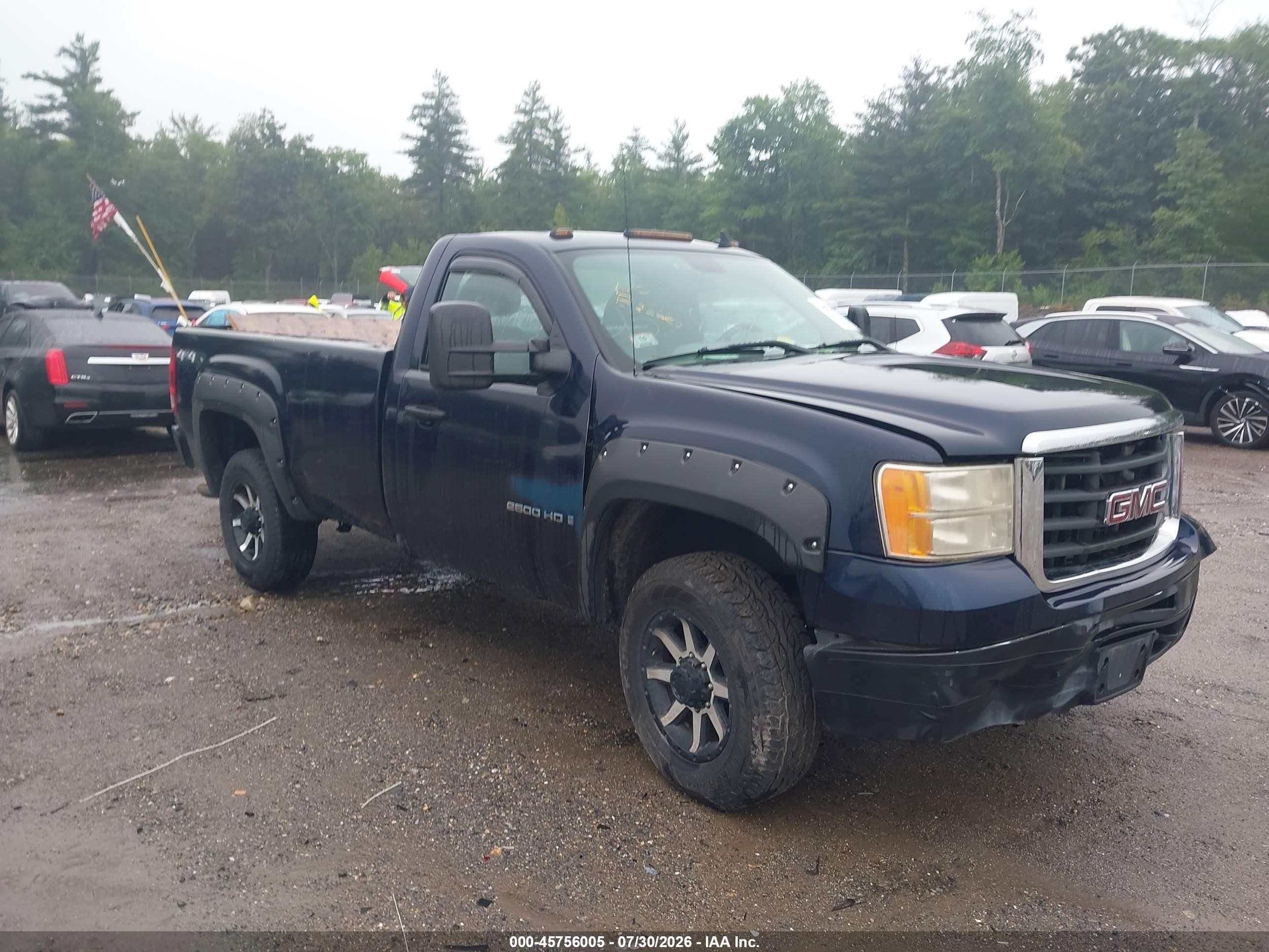 2008 GMC Sierra 2500HD SLE1, VIN 1GTHK24K88E181254 — All over