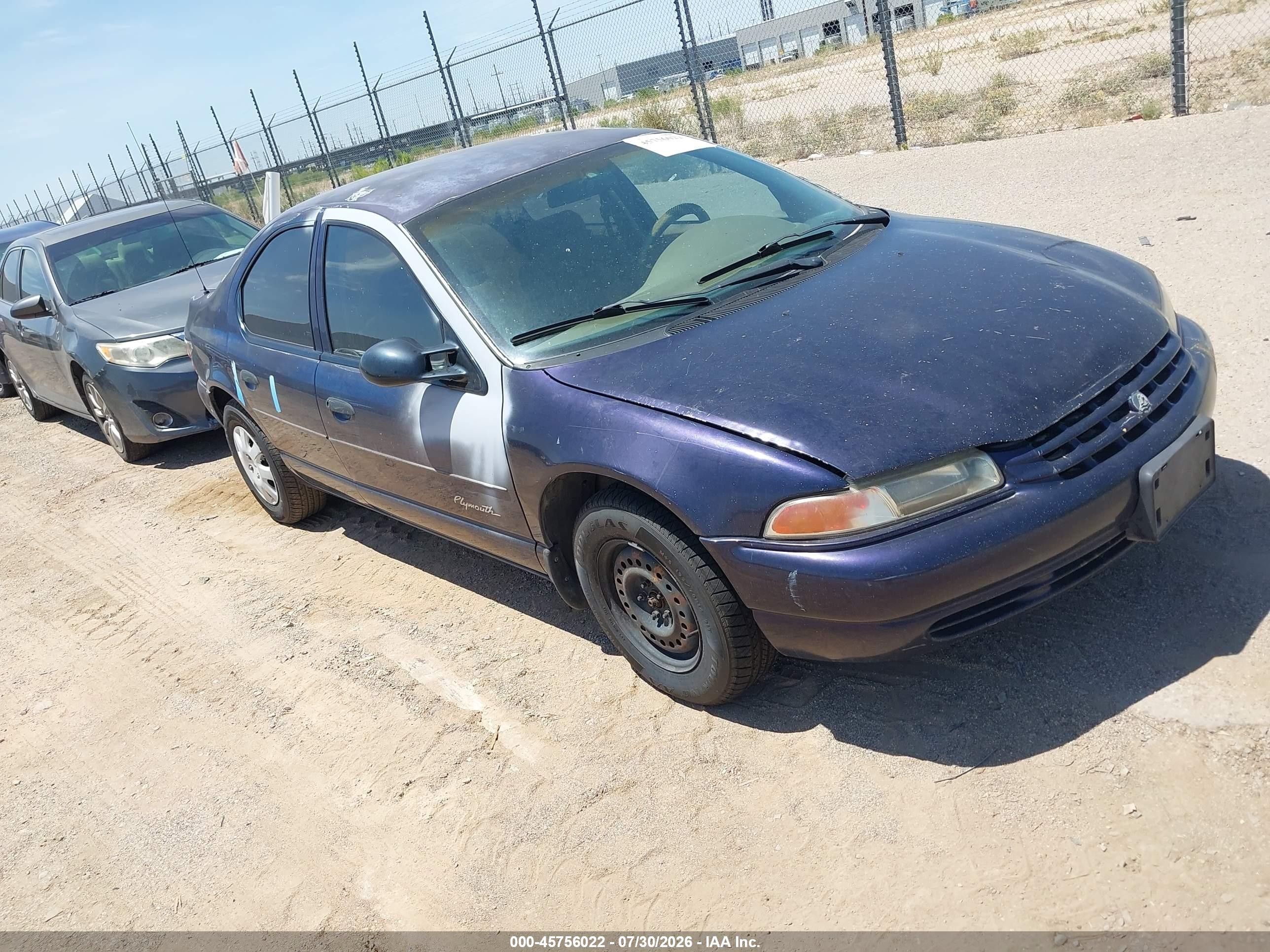 1998 Plymouth Breeze, VIN 1P3EJ46C2WN191315 — Normal wear