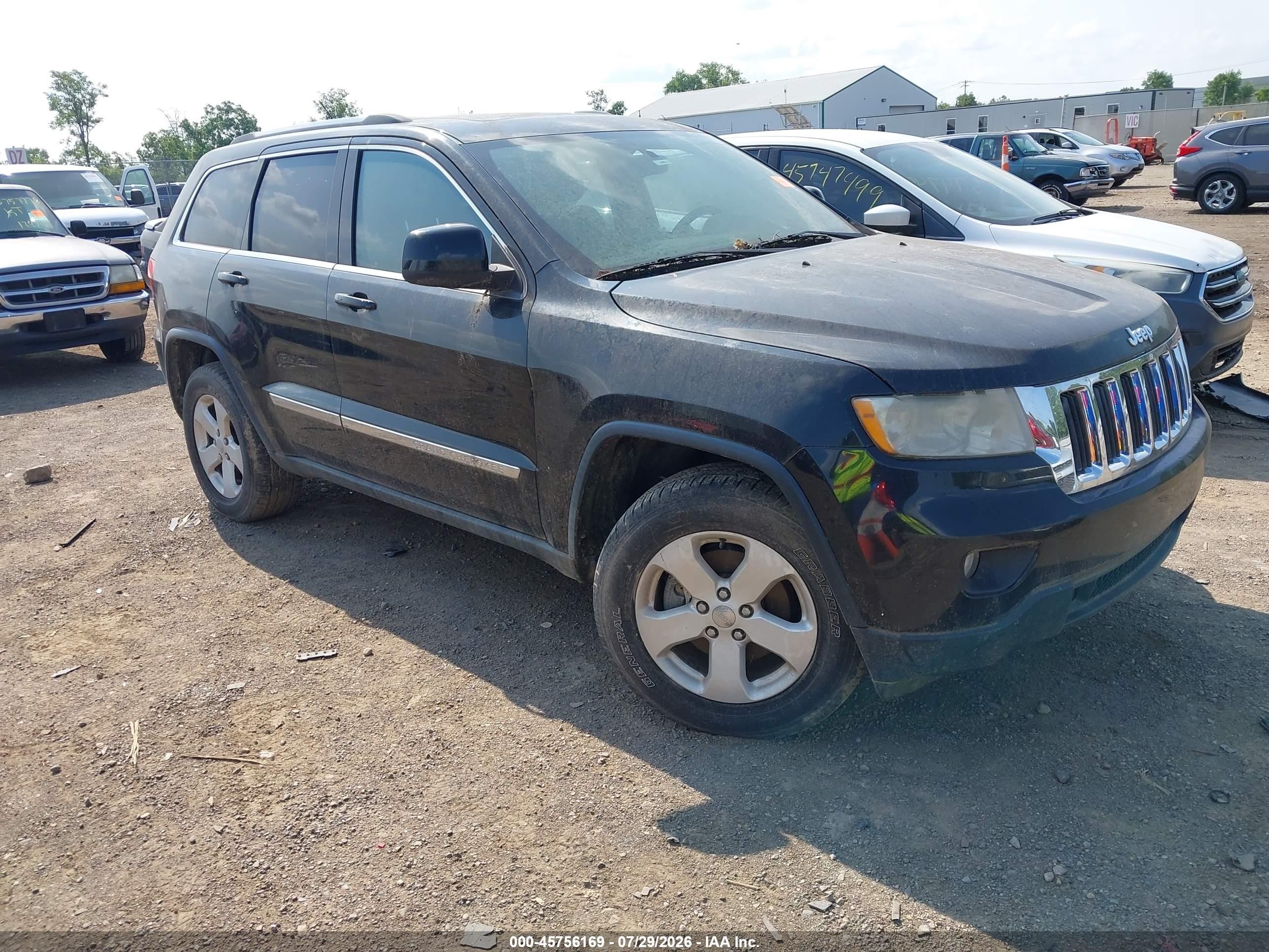 2012 Jeep Grand Cherokee Laredo Altitude, VIN 1C4RJFAT5CC300748 — Обычный износ
