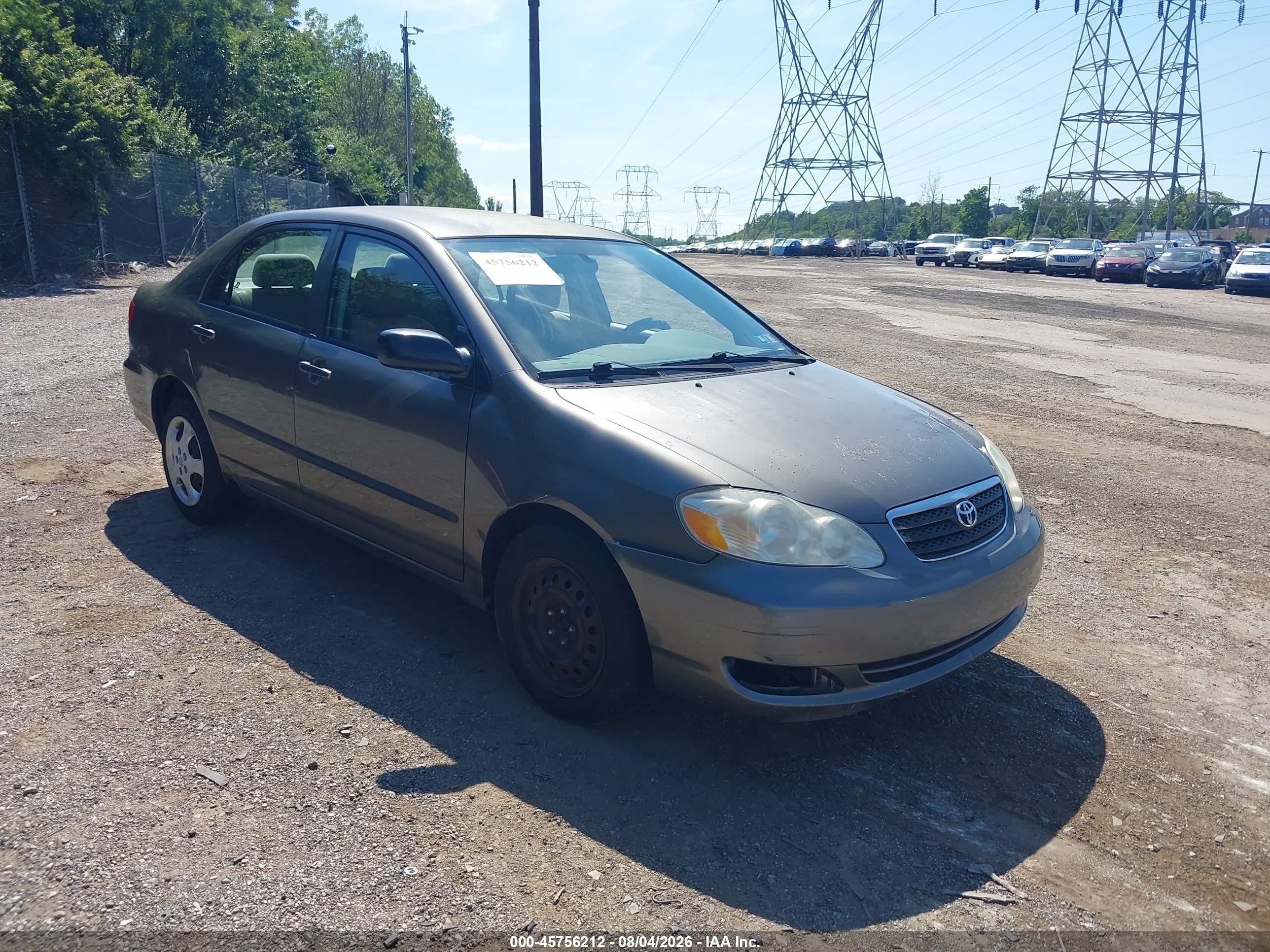 2005 Toyota Corolla CE, VIN 1NXBR32E95Z384090 — Normal wear