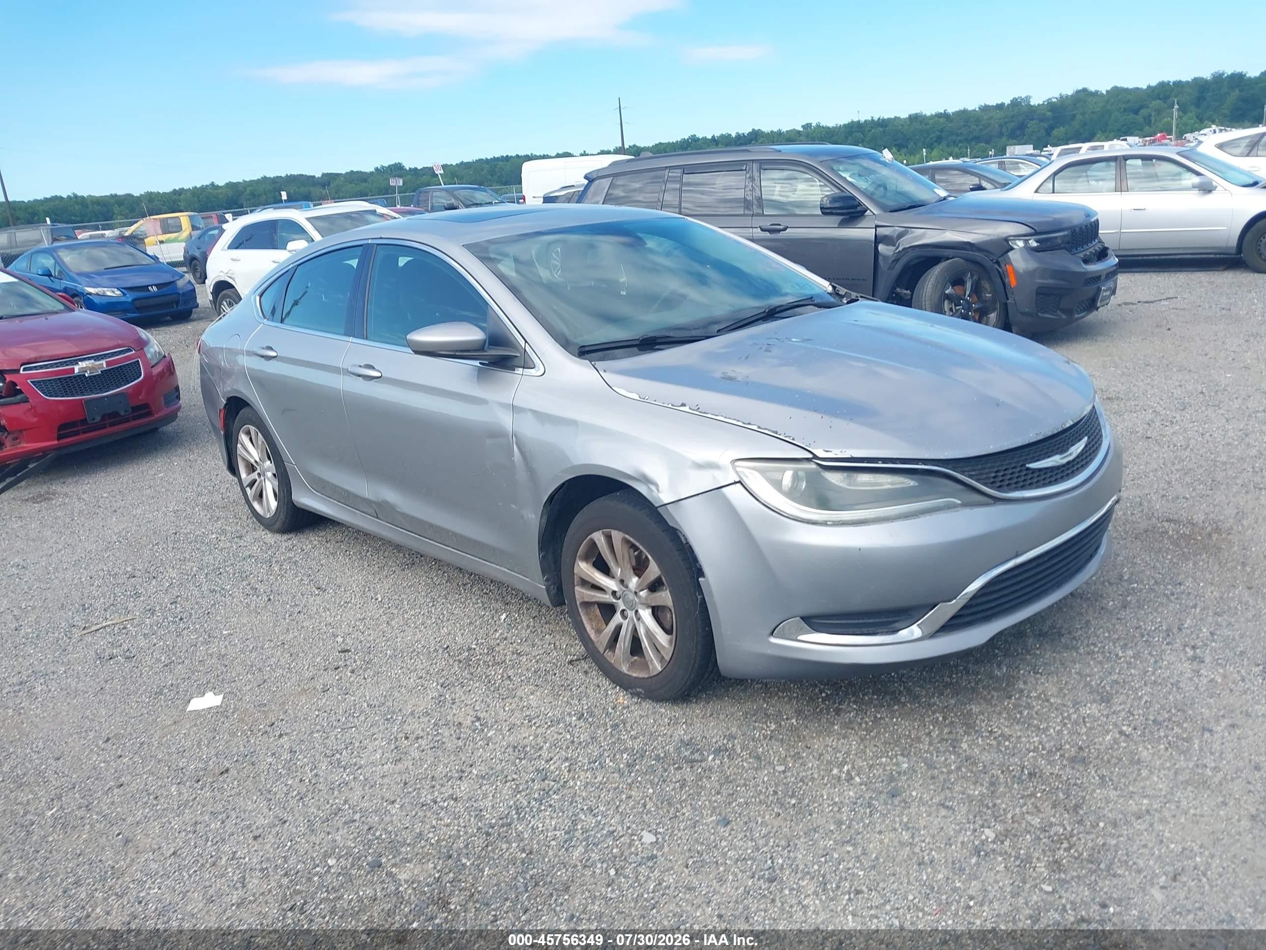 2015 Chrysler 200 Limited, VIN 1C3CCCAB4FN538321 — Normal wear