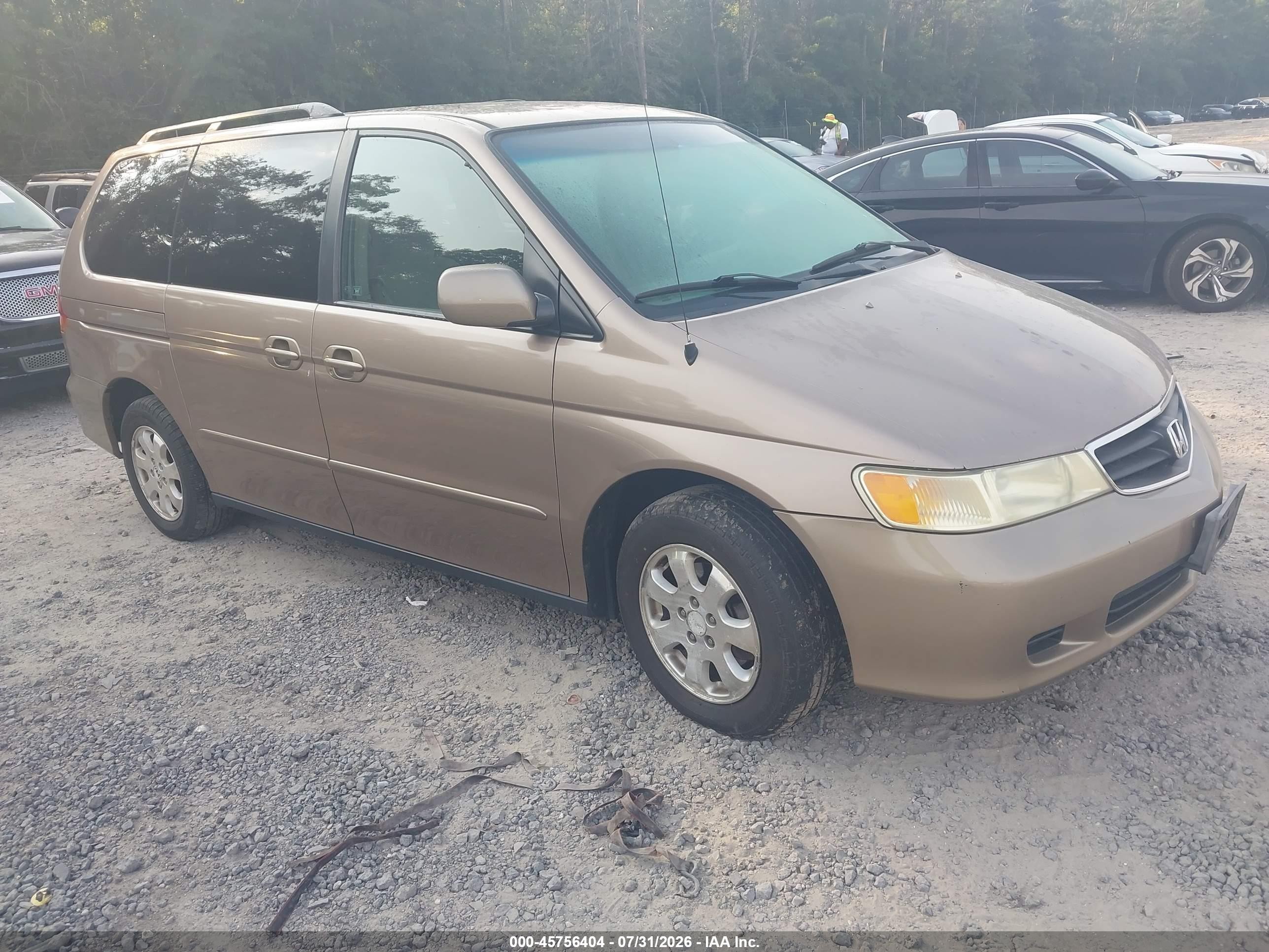 2003 Honda Odyssey EX, VIN 5FNRL186X3B051914 — Normal wear