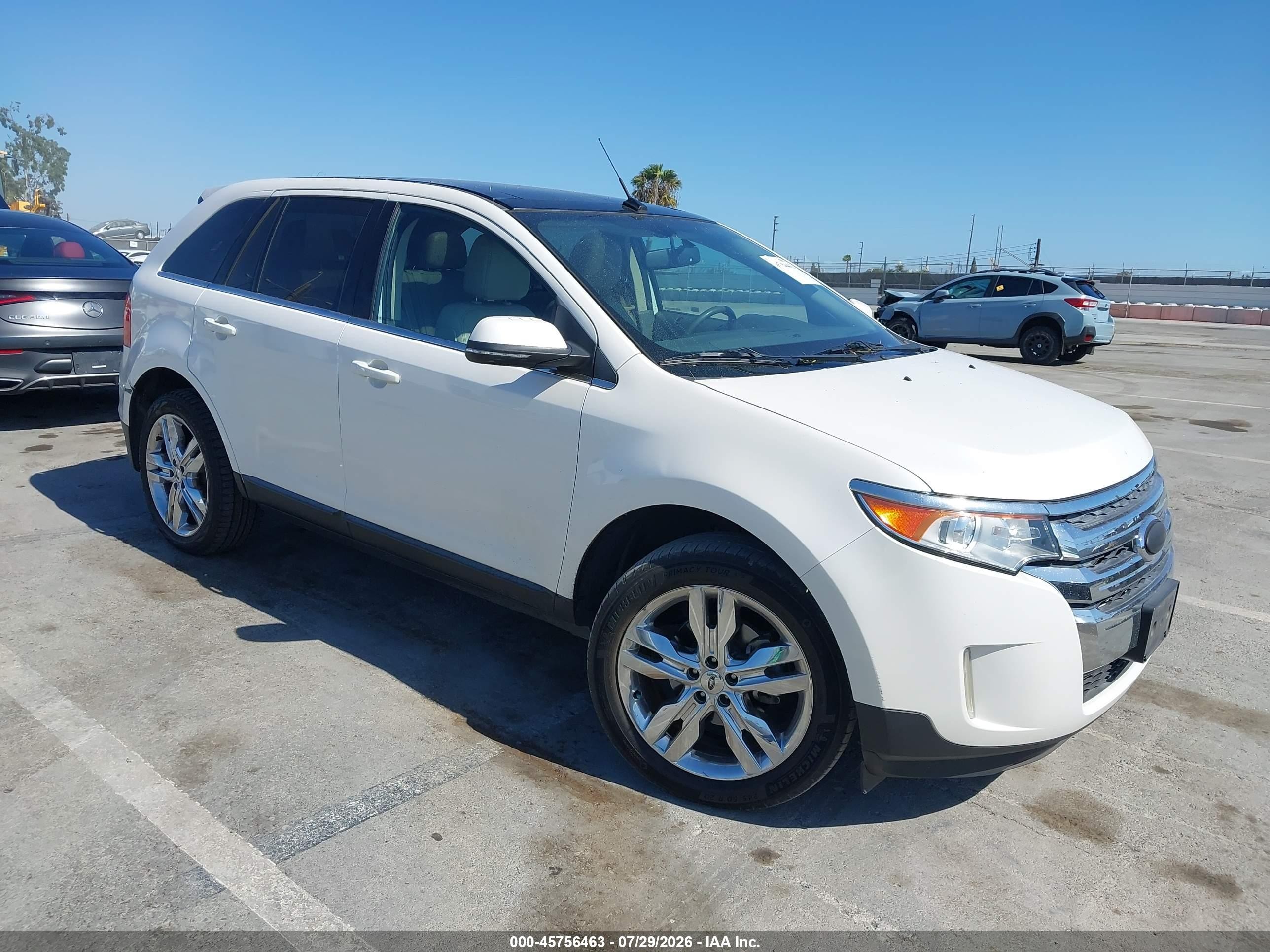 2013 Ford Edge Limited, VIN 2FMDK3KC1DBC62176 — Side
