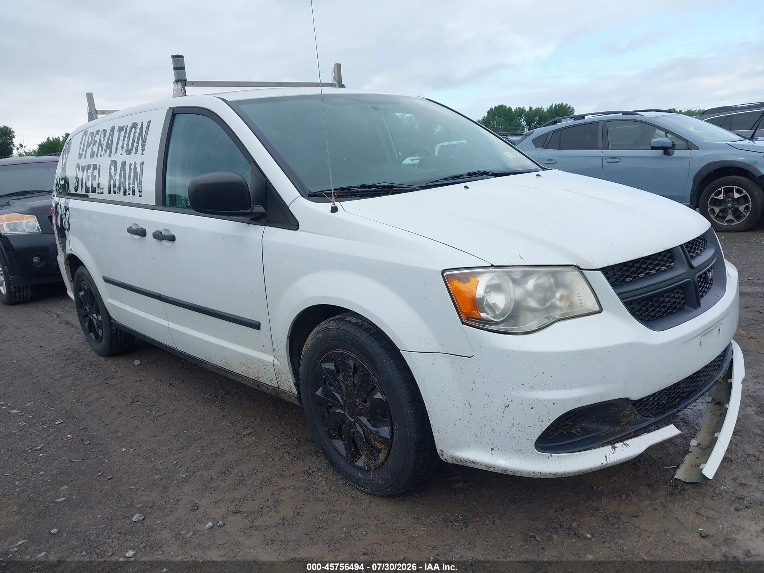 2015 Ram Cargo Van Tradesman, VIN 2C4JRGAG6FR681309 — Normal wear