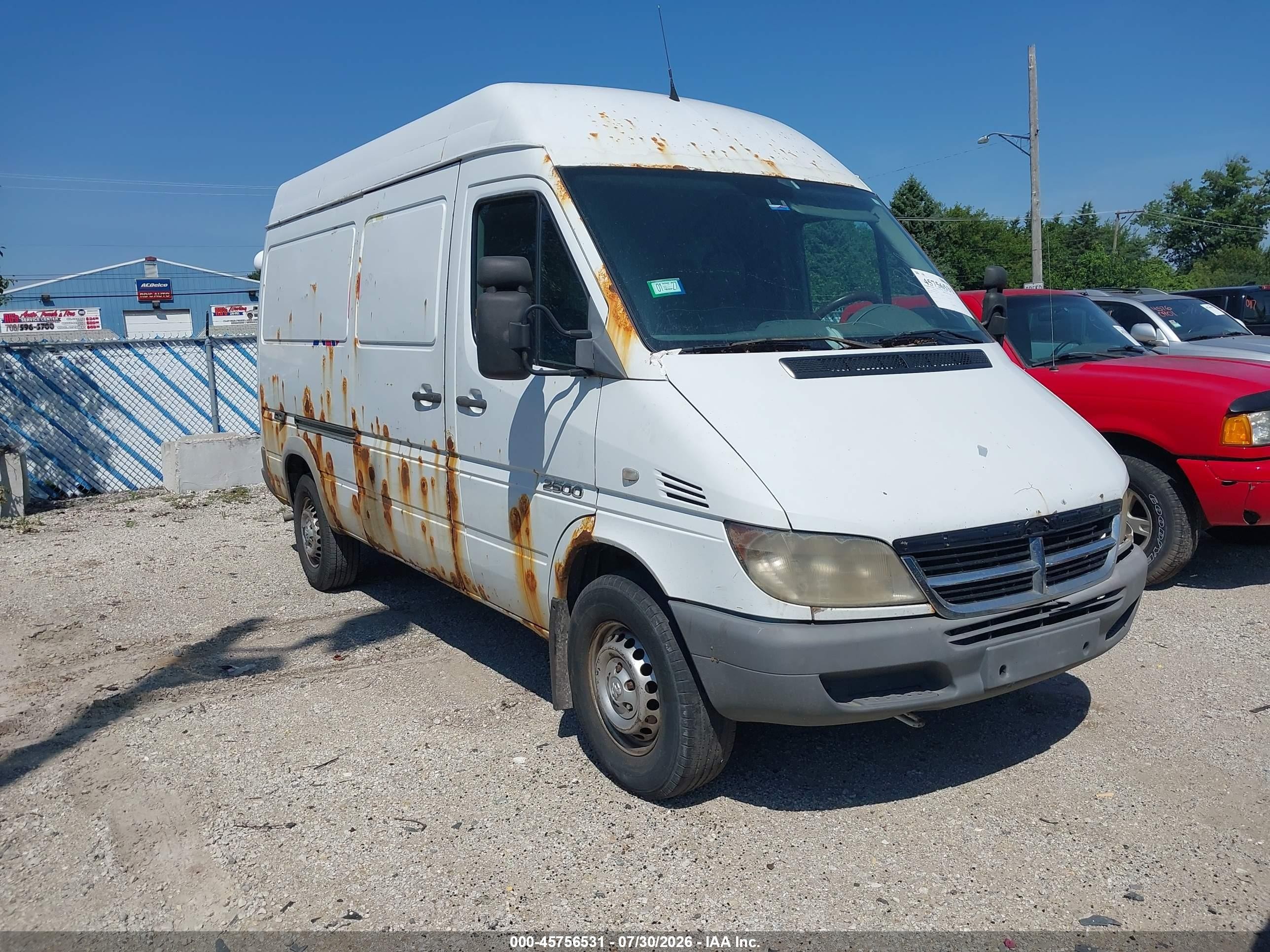 2006 Dodge Sprinter, VIN WD0PD644565965975 — Normal wear