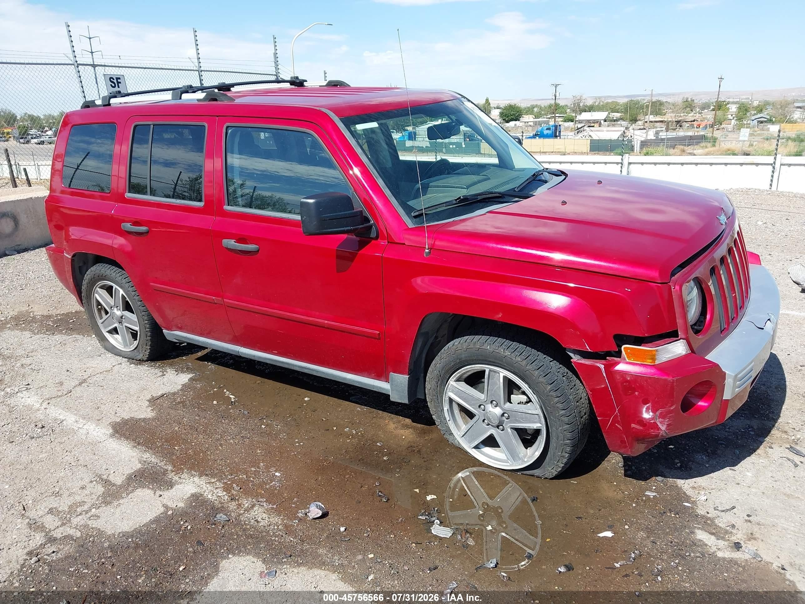 2007 Jeep Patriot Limited, VIN 1J8FF48WX7D272091 — Normal wear