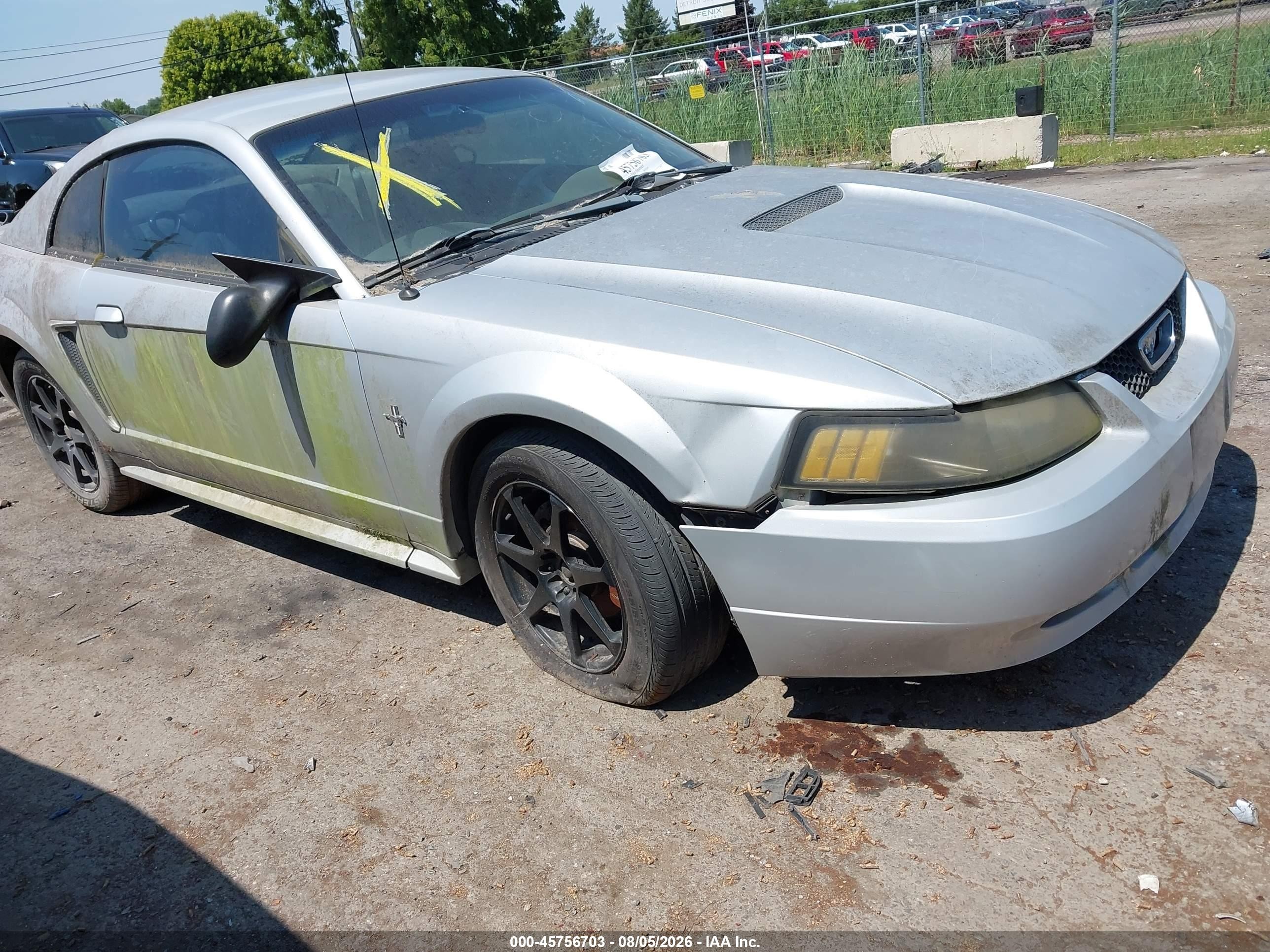 2002 Ford Mustang Standard, VIN 1FAFP404X2F202916 — Not stated