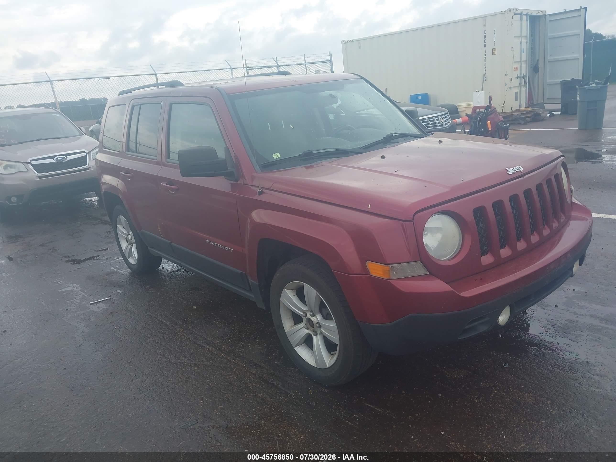 2011 Jeep Patriot Sport, VIN 1J4NT1GA0BD173332 — Normal wear
