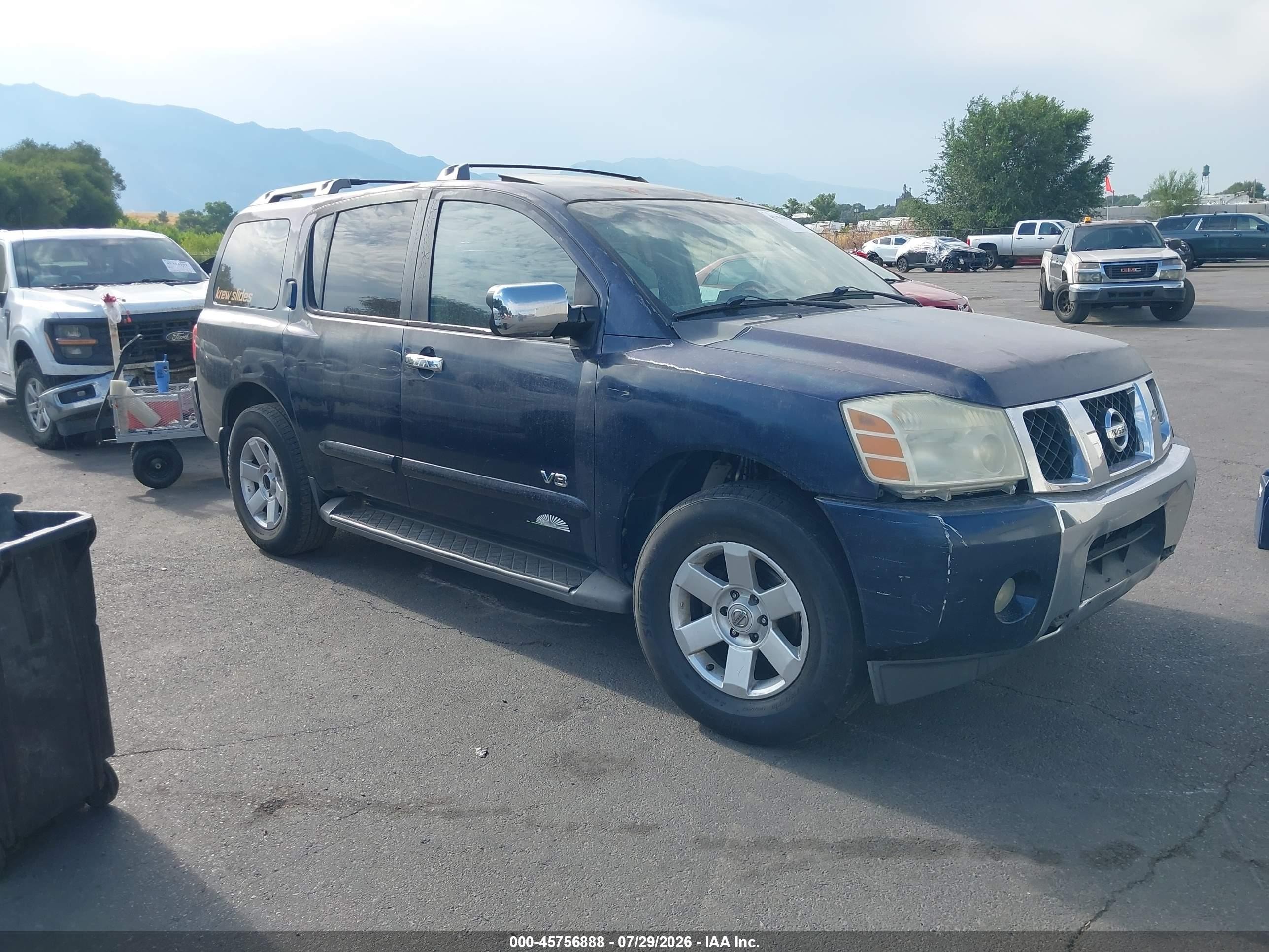 2006 Nissan Armada SE, VIN 5N1AA08B56N715158 — Normal wear