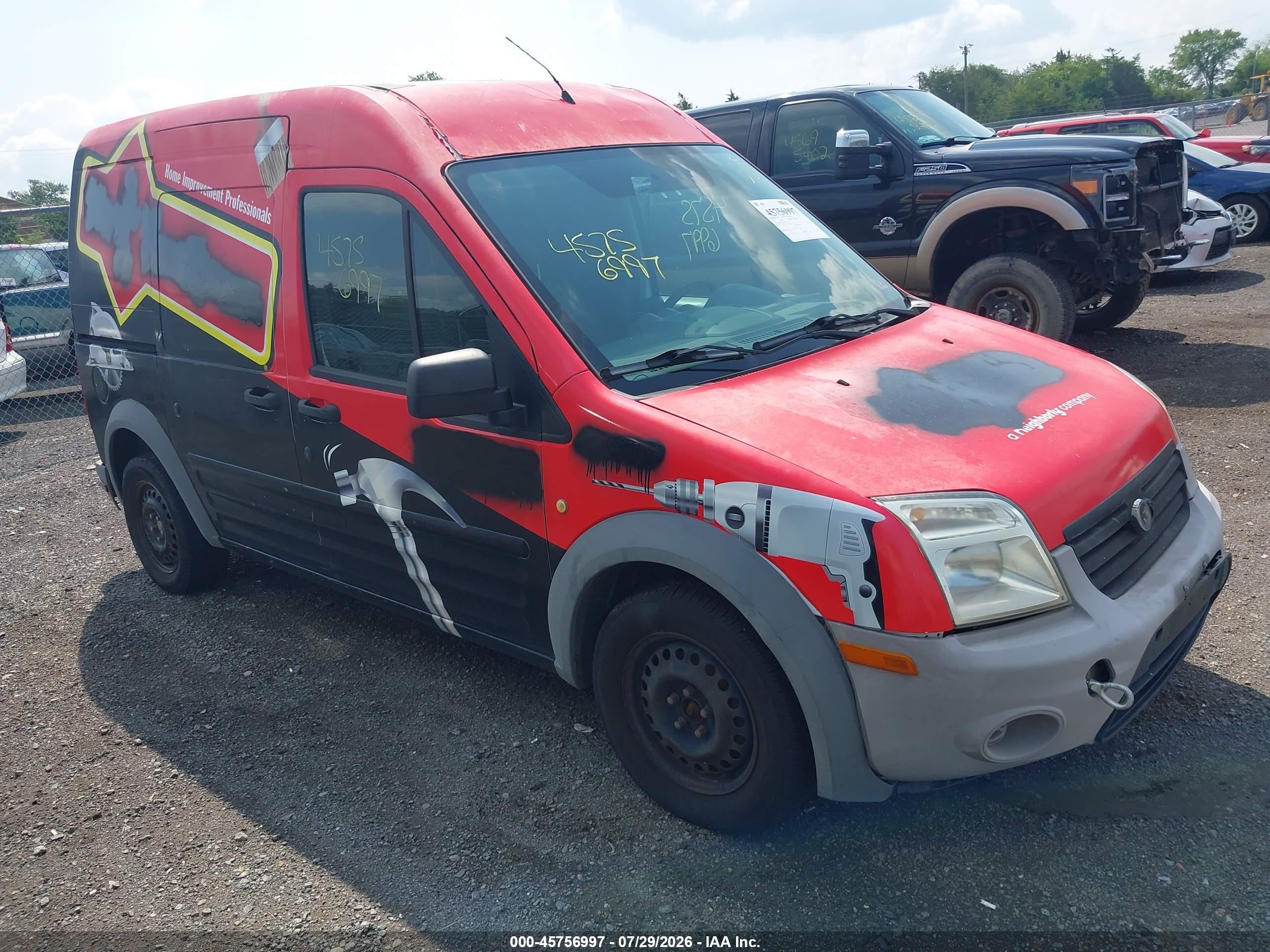 2010 Ford Transit Connect XL, VIN NM0LS7AN4AT020792 — Normal wear