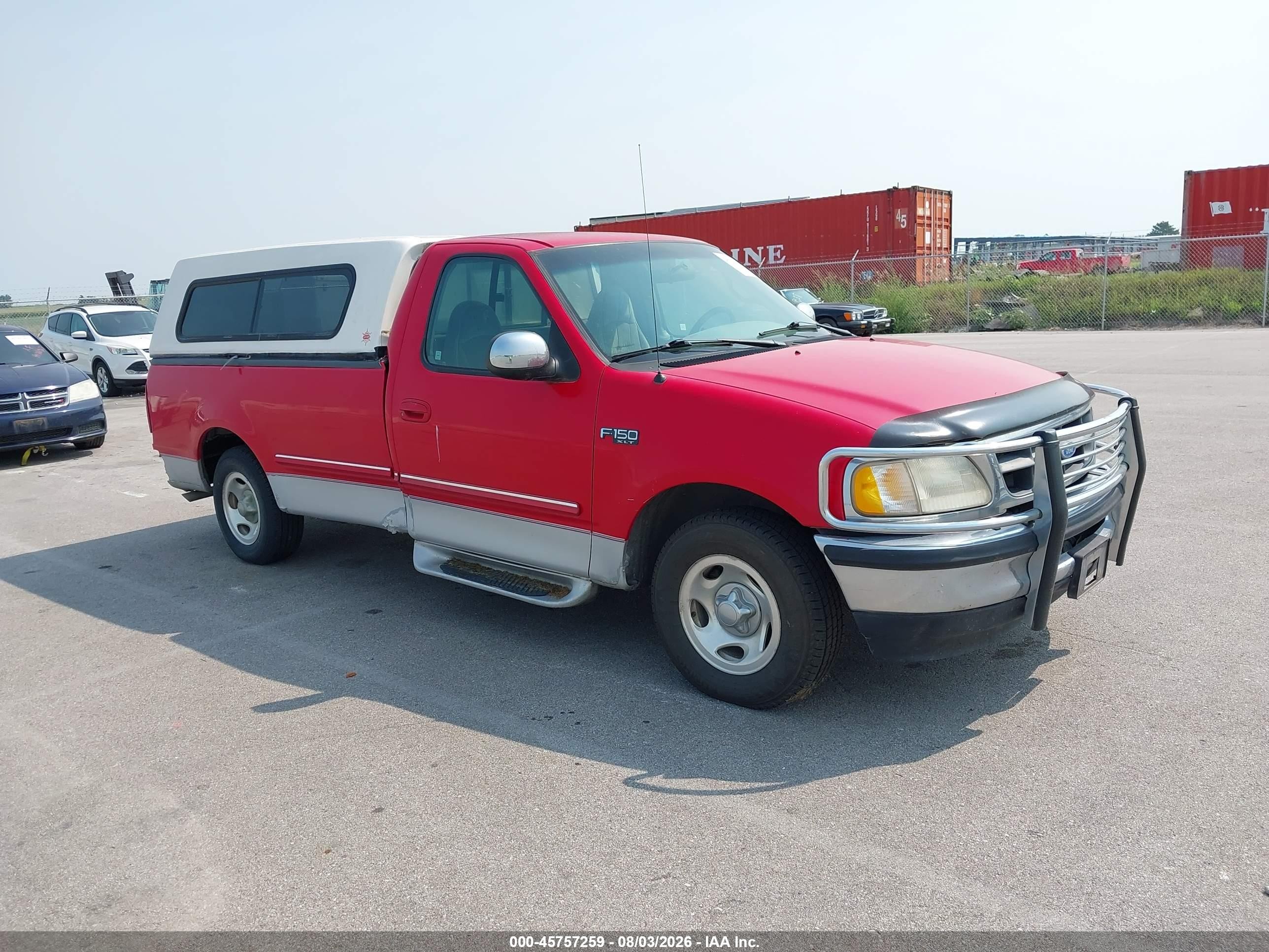 1997 Ford F-150, VIN 1FTDF1767VKB22723 — Rear end