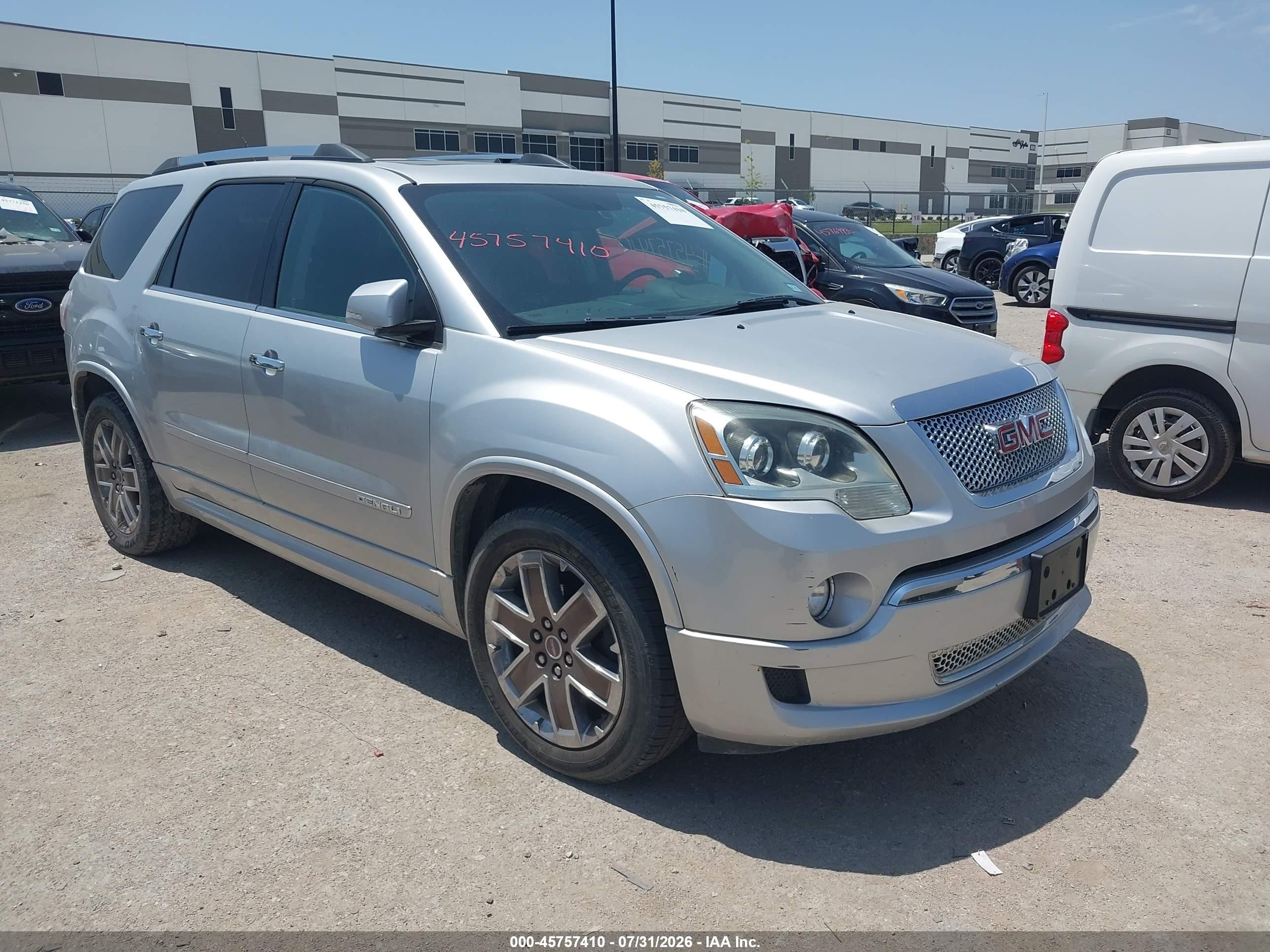 2012 GMC Acadia Denali, VIN 1GKKRTED8CJ408387 — Обычный износ