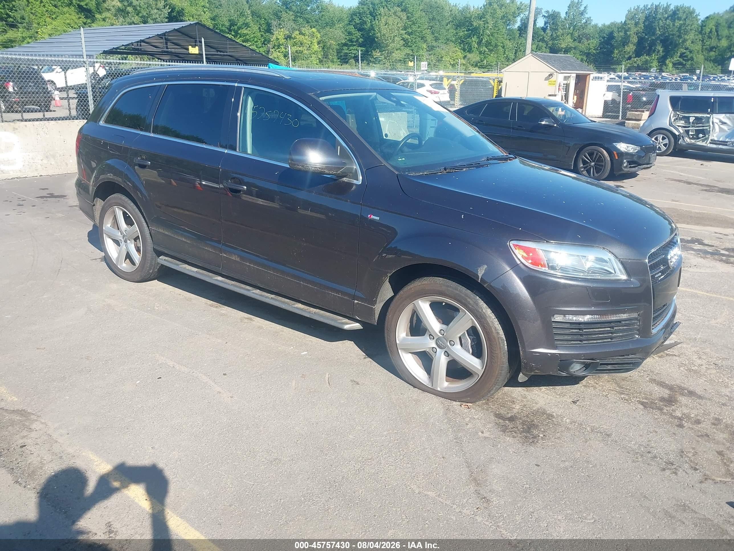 2008 Audi Q7 Premium, VIN WA1EV74L38D053519 — Front end