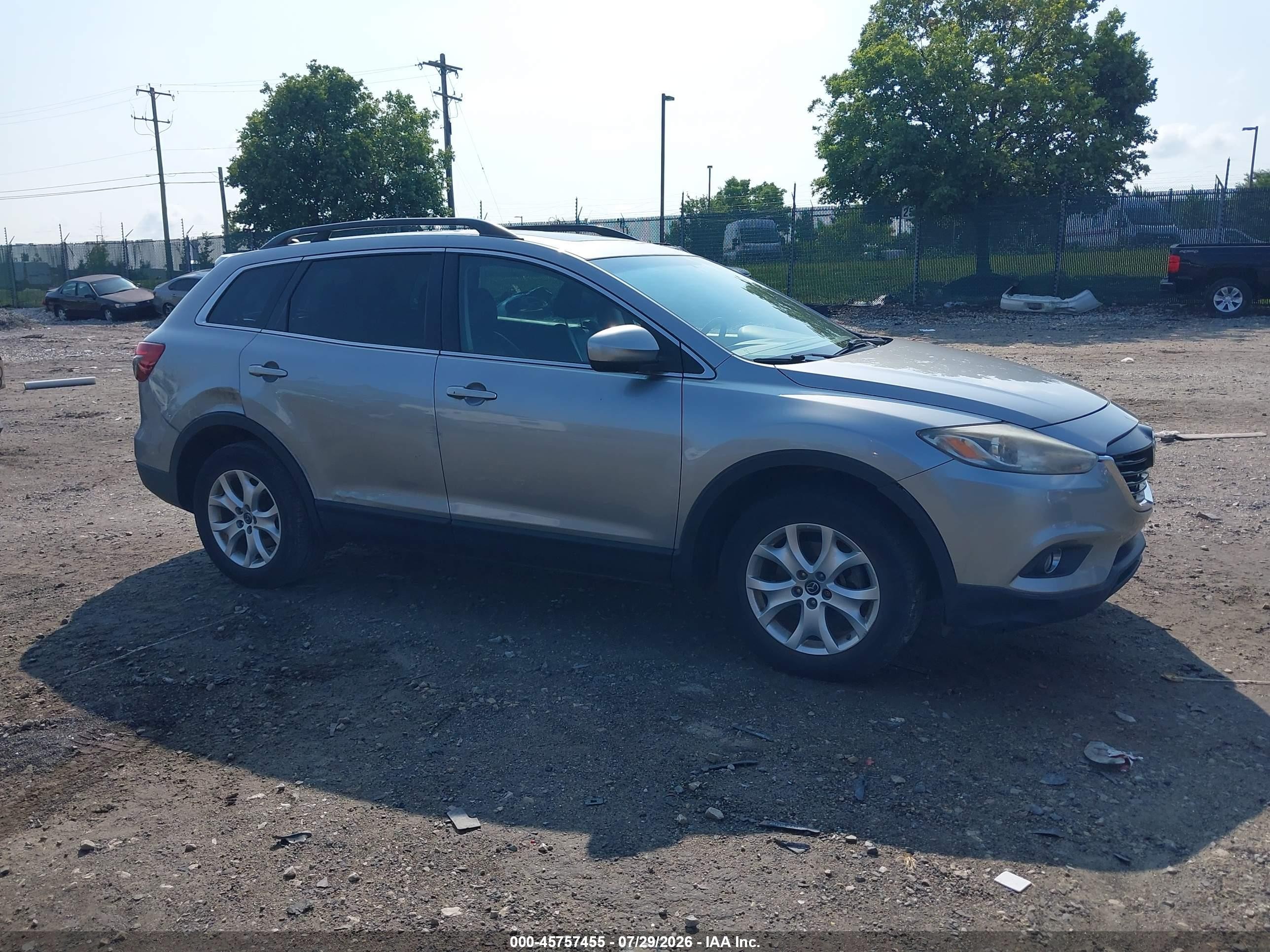 2013 Mazda CX-9 Touring, VIN JM3TB3CV1D0419066 — Обычный износ