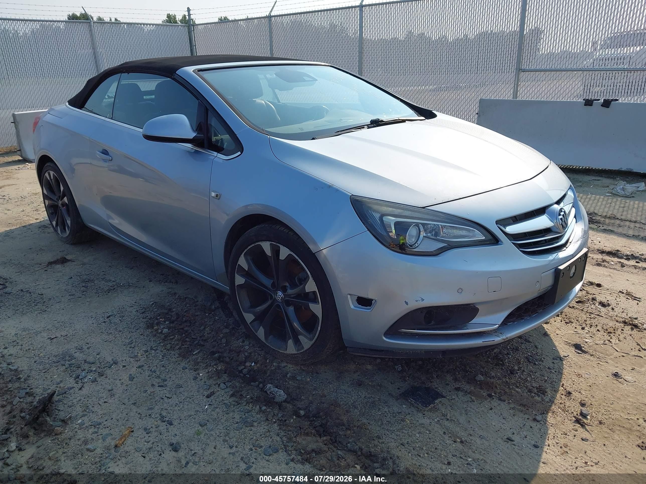 2016 Buick Cascada Premium, VIN W04WT3N57GG072767 — Front end