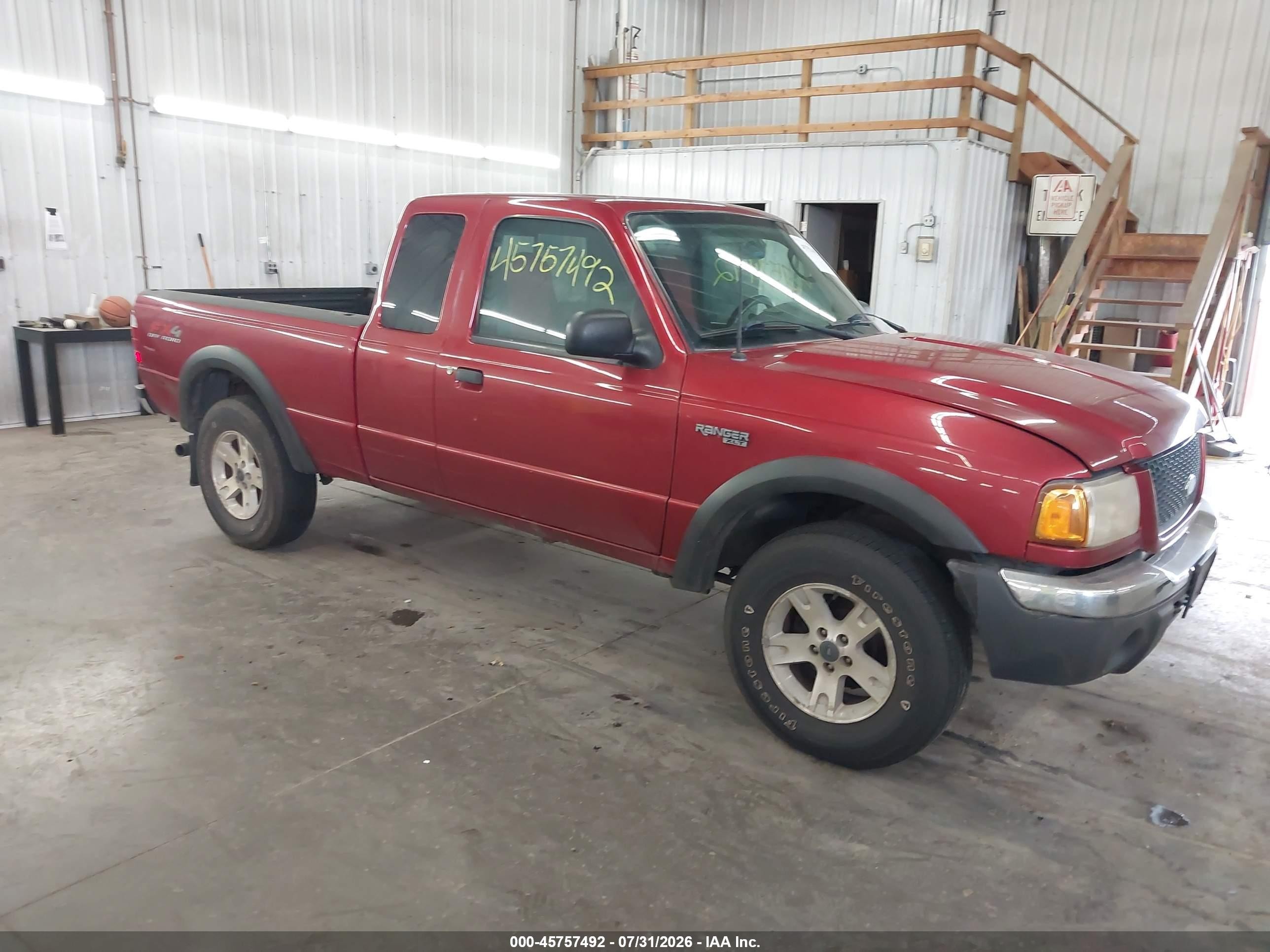 2003 Ford Ranger XL Fleet, VIN 1FTZR45E23PA89607 — Normal wear