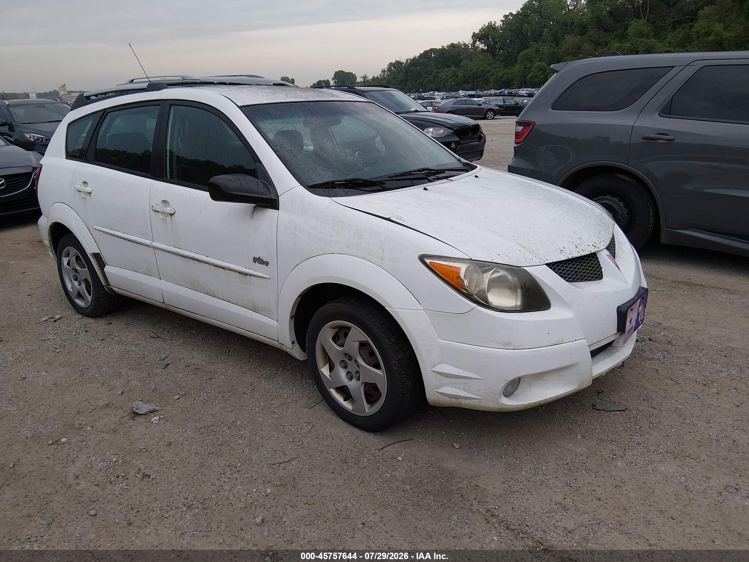 2003 Pontiac Vibe, VIN 5Y2SL62853Z428118 — Normal wear