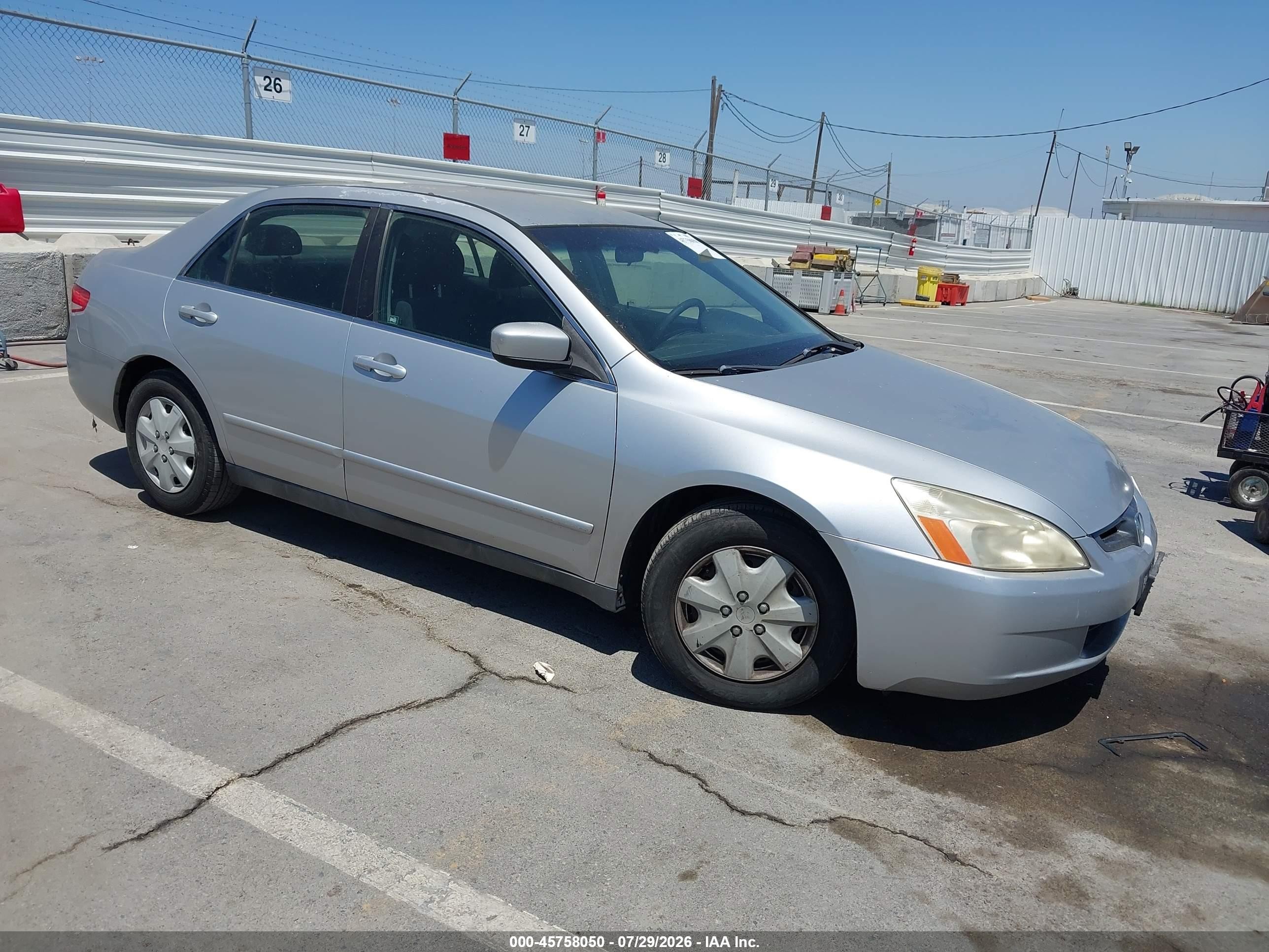 2003 Honda Accord LX, VIN JHMCM56323C039125 — Rear end