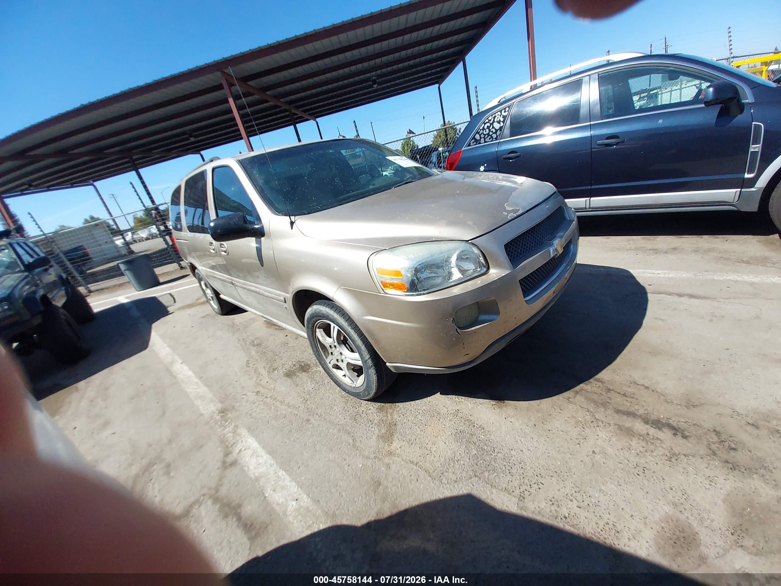 2006 Chevrolet Uplander 2LT, VIN 1GNDV33L76D181679 — Normal wear