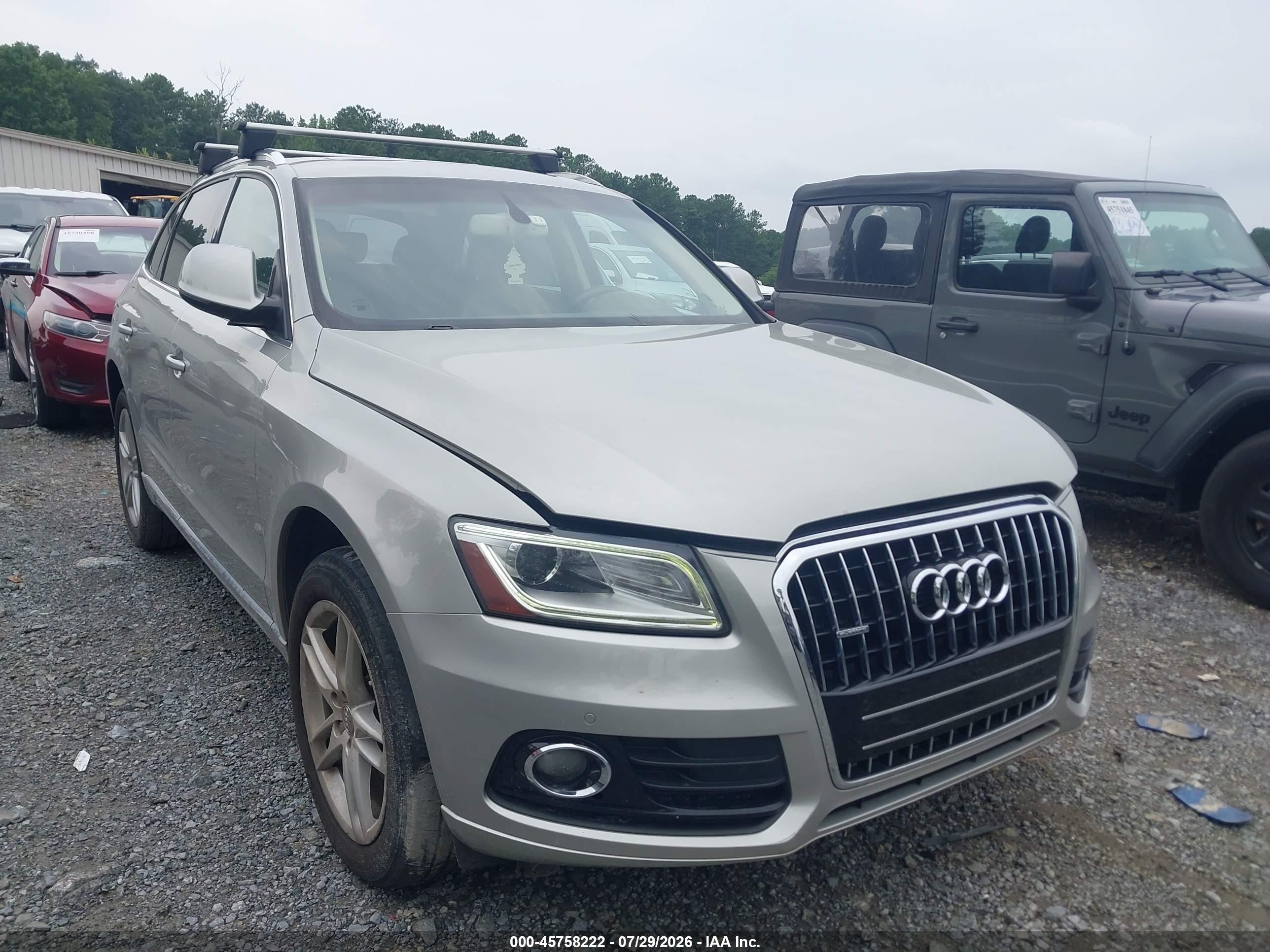 2014 Audi Q5 Prestige, VIN WA1VMAFP8EA081572 — Обычный износ