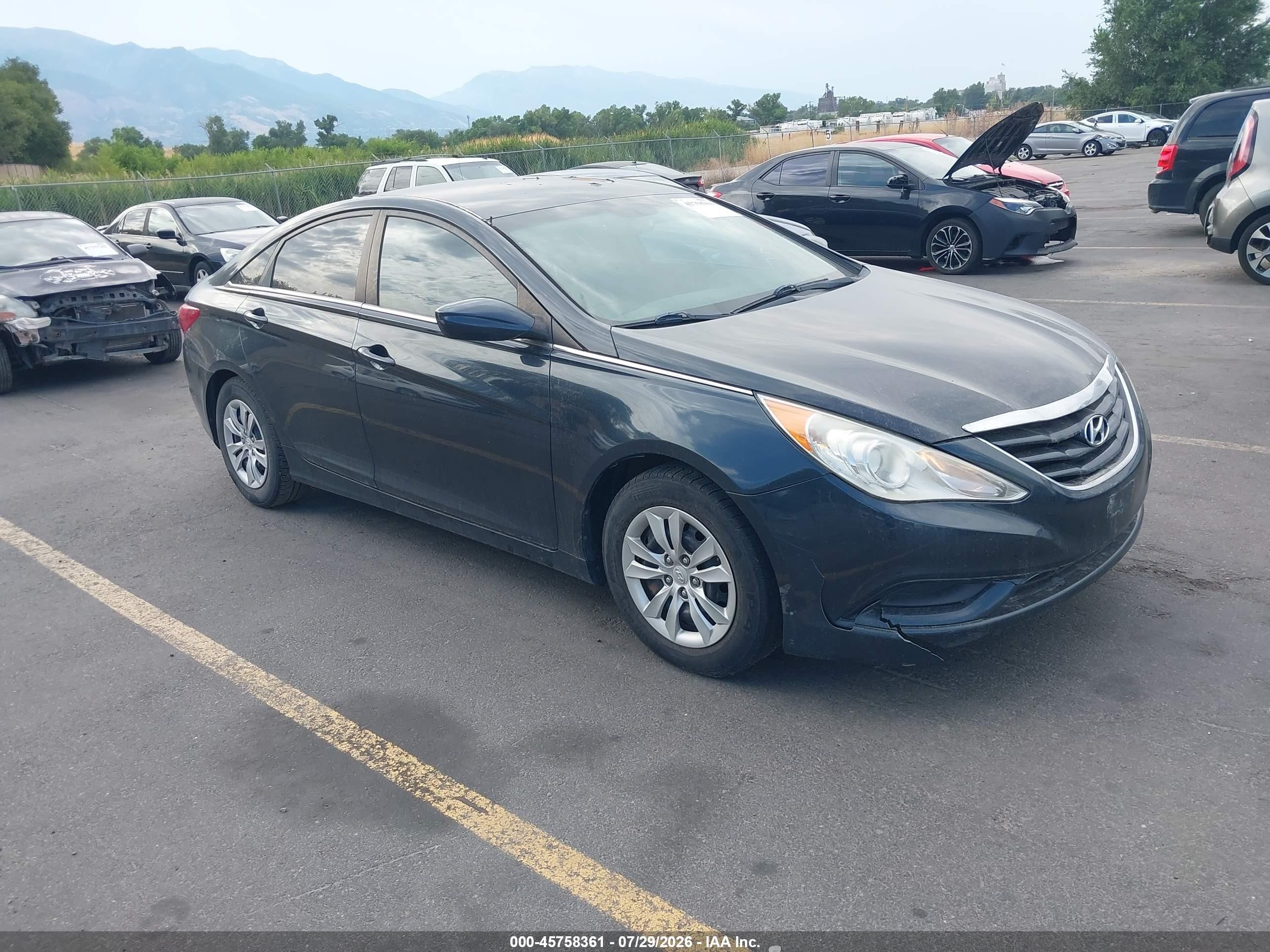 2012 Hyundai Sonata GLS, VIN 5NPEB4AC9CH420654 — Normal wear