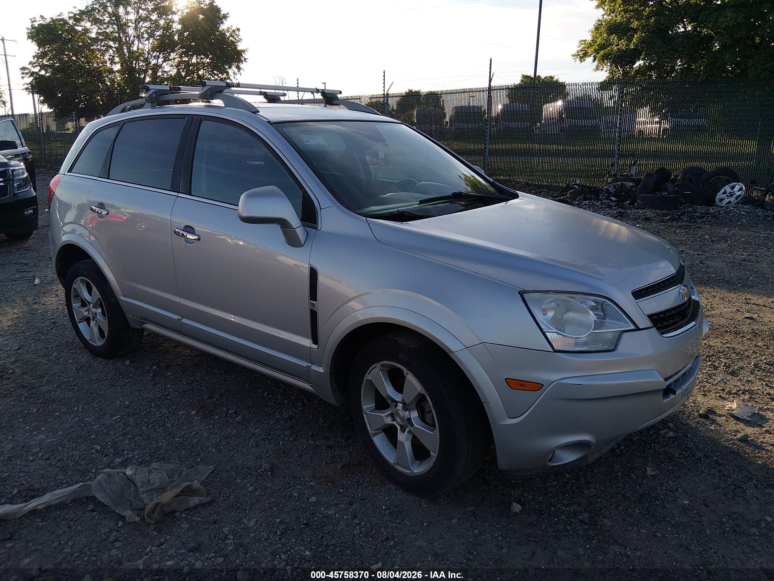 2014 Chevrolet Captiva Sport LTZ, VIN 3GNAL4EK0ES647910 — Normal wear
