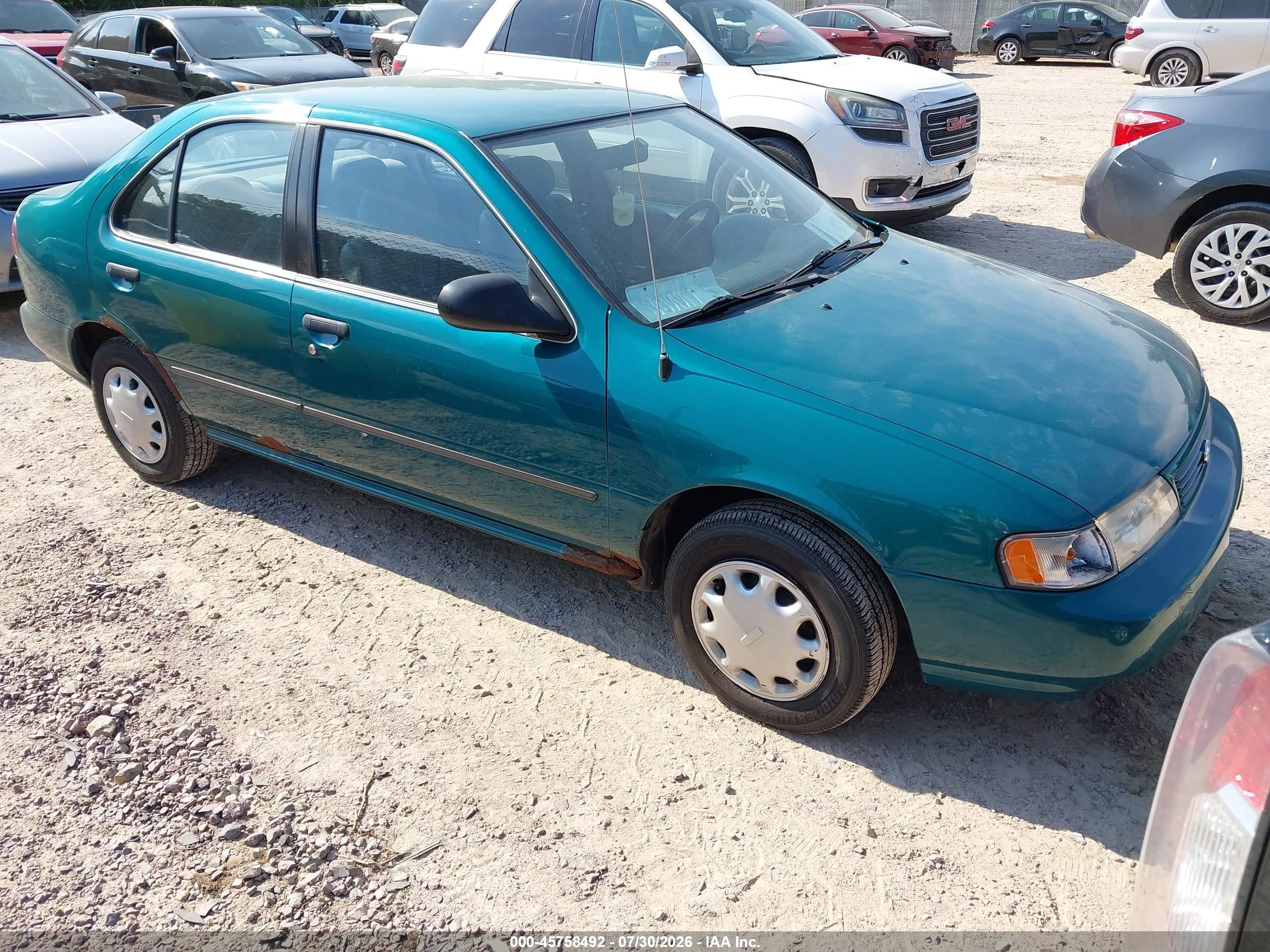 1996 Nissan Sentra XE, VIN 1N4AB41D4TC752803 — Normal wear