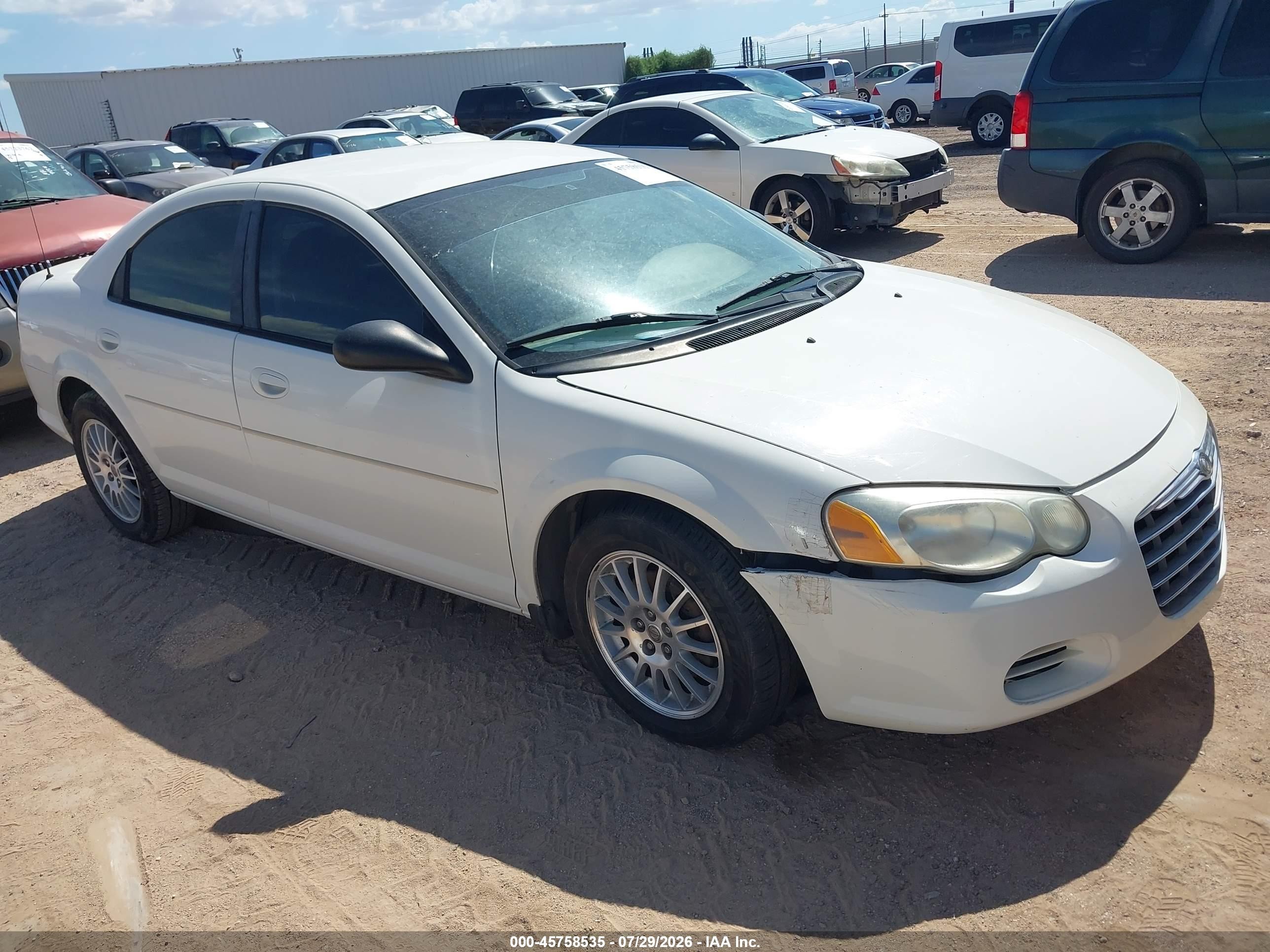 2006 Chrysler Sebring, VIN 1C3EL46X26N252552 — Обычный износ