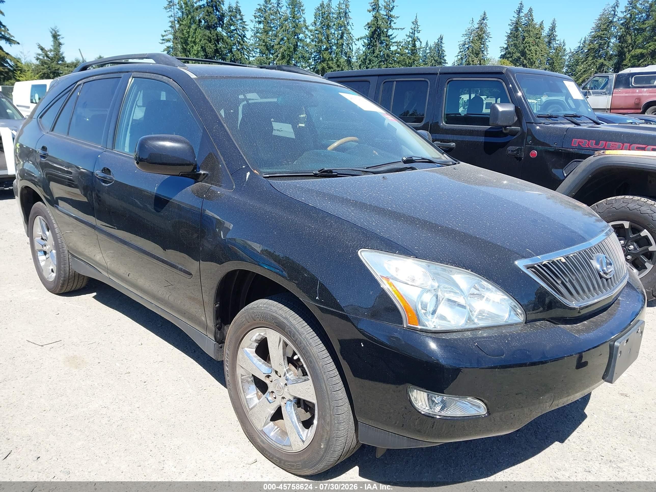 2007 Lexus RX 350, VIN 2T2GK31U07C004508 — Front end