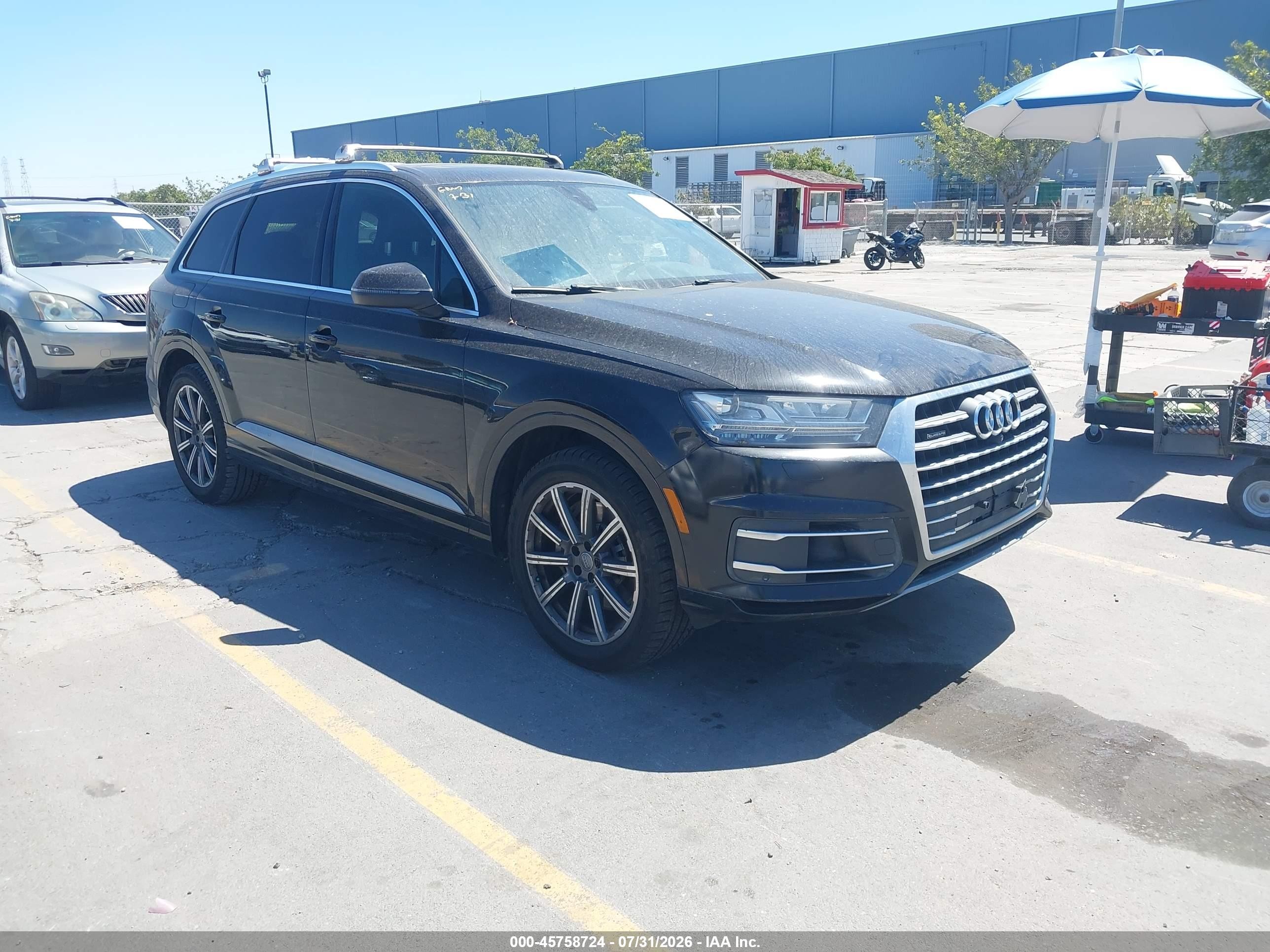 2017 Audi Q7 Premium Plus, VIN WA1LAAF79HD008472 — Theft recovery