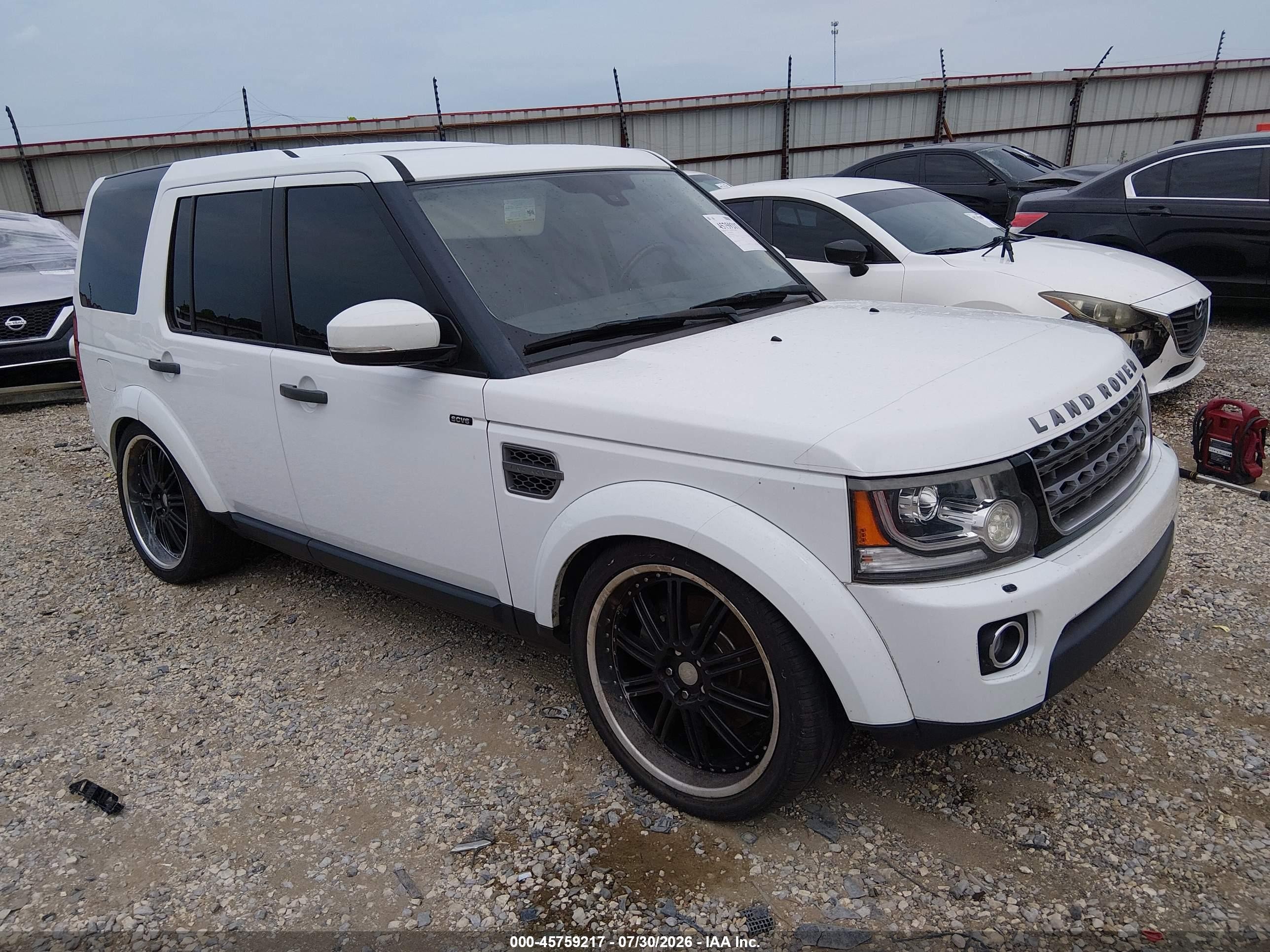 2015 Land Rover LR4, VIN SALAC2V65FA767035 — Normal wear