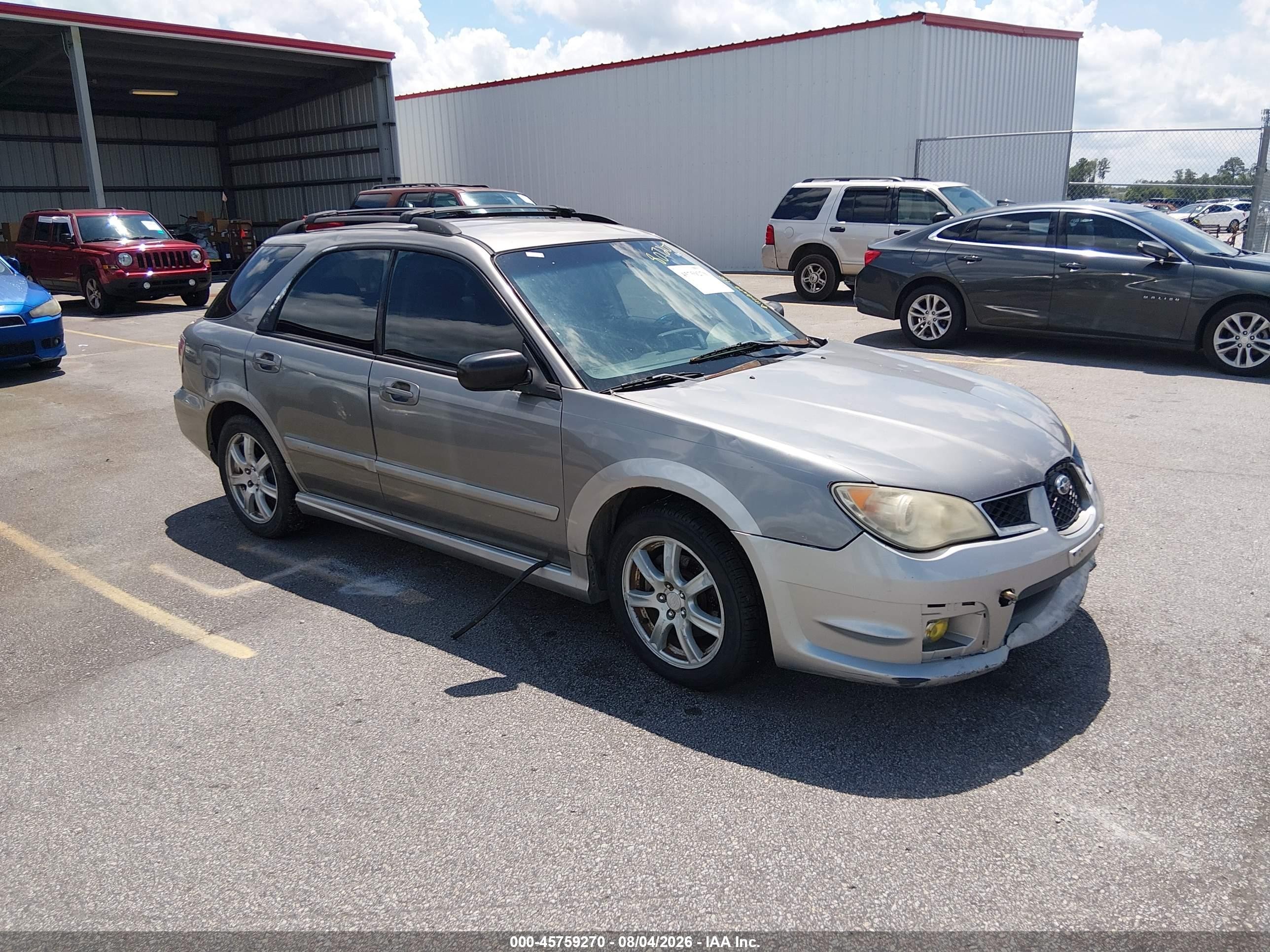 2006 Subaru Impreza Outback Special Sports, VIN JF1GG68646H807207 — Обычный износ