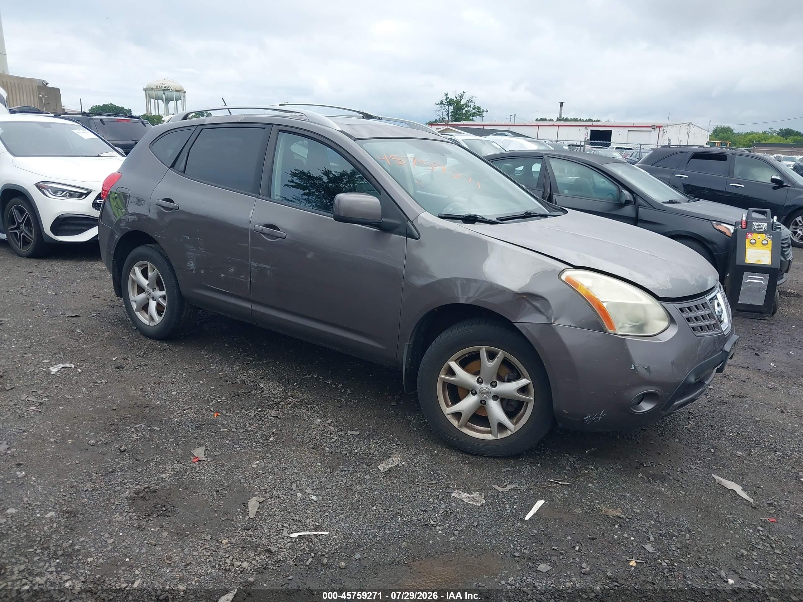 2008 Nissan Rogue SL, VIN JN8AS58V88W114613 — Обычный износ