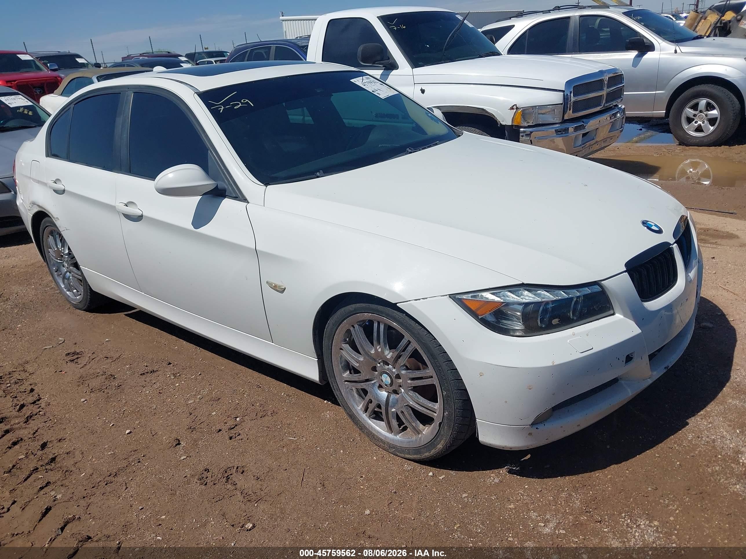 2006 BMW 3 Series 325i, VIN WBAVB13566KX49120 — Обычный износ