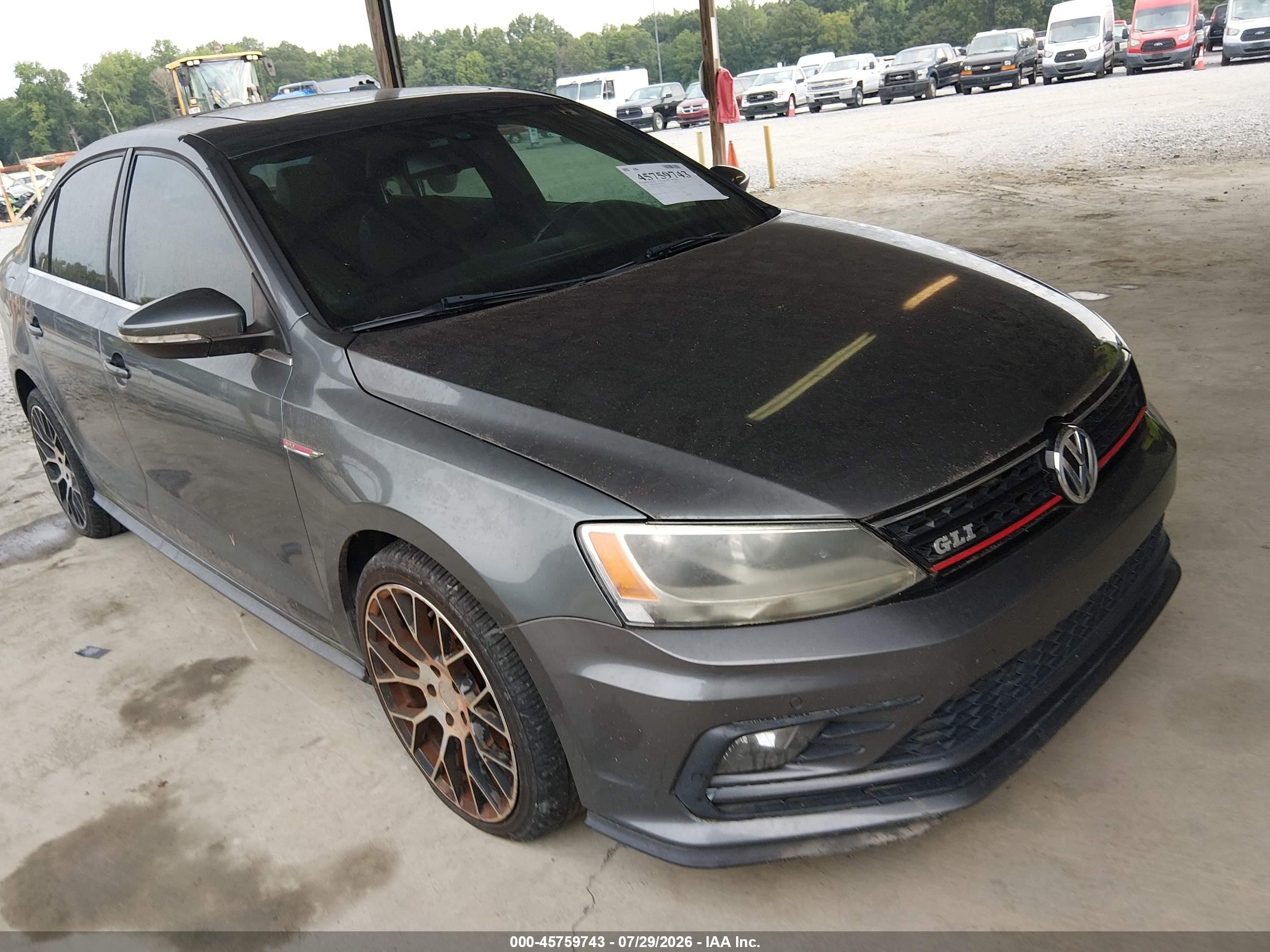 2016 Volkswagen Jetta GLI SE, VIN 3VW5T7AJ2GM243018 — Normal wear
