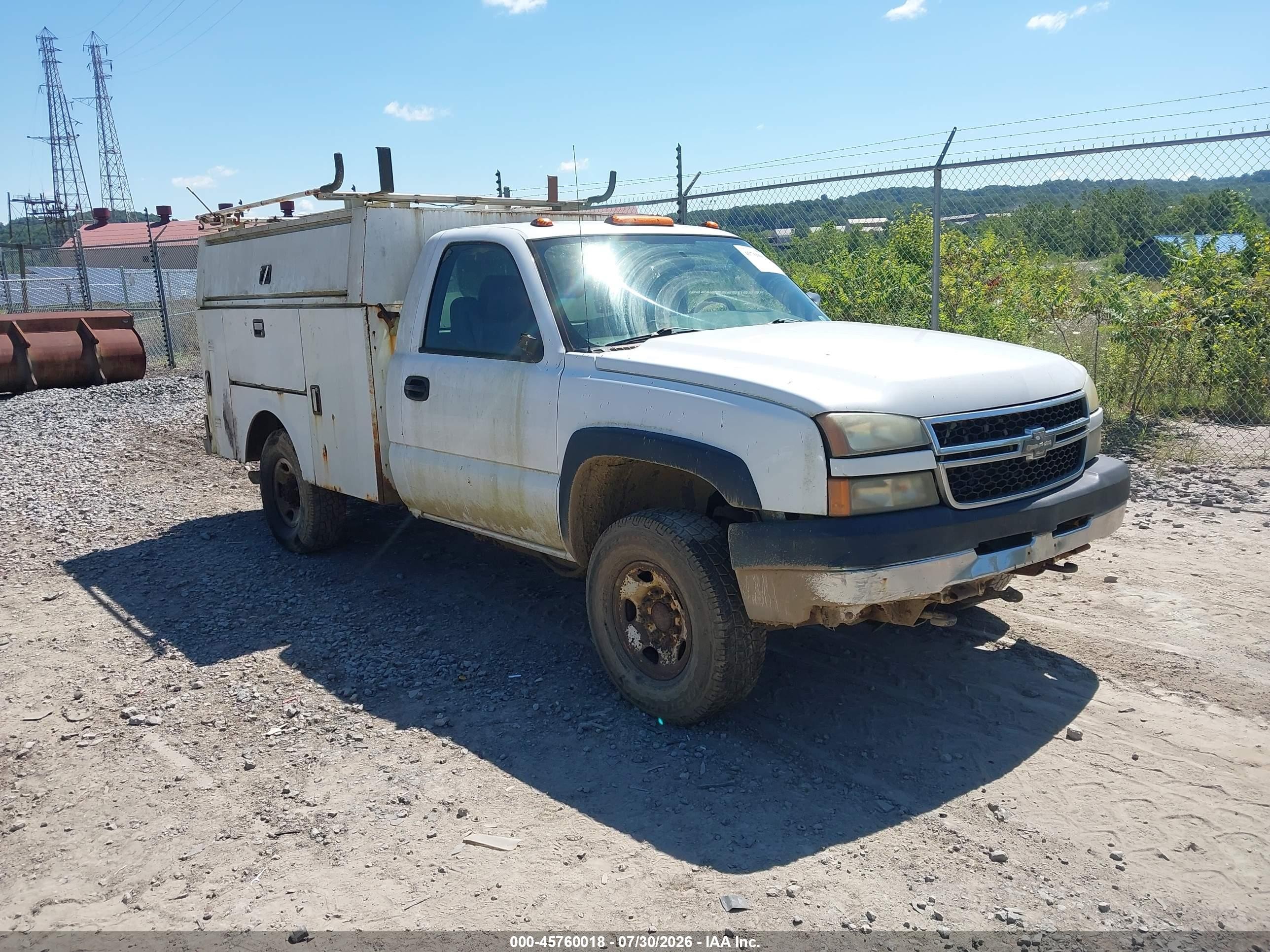 2006 Chevrolet Silverado 2500HD, VIN 1GBHK24U86E280191 — Normal wear