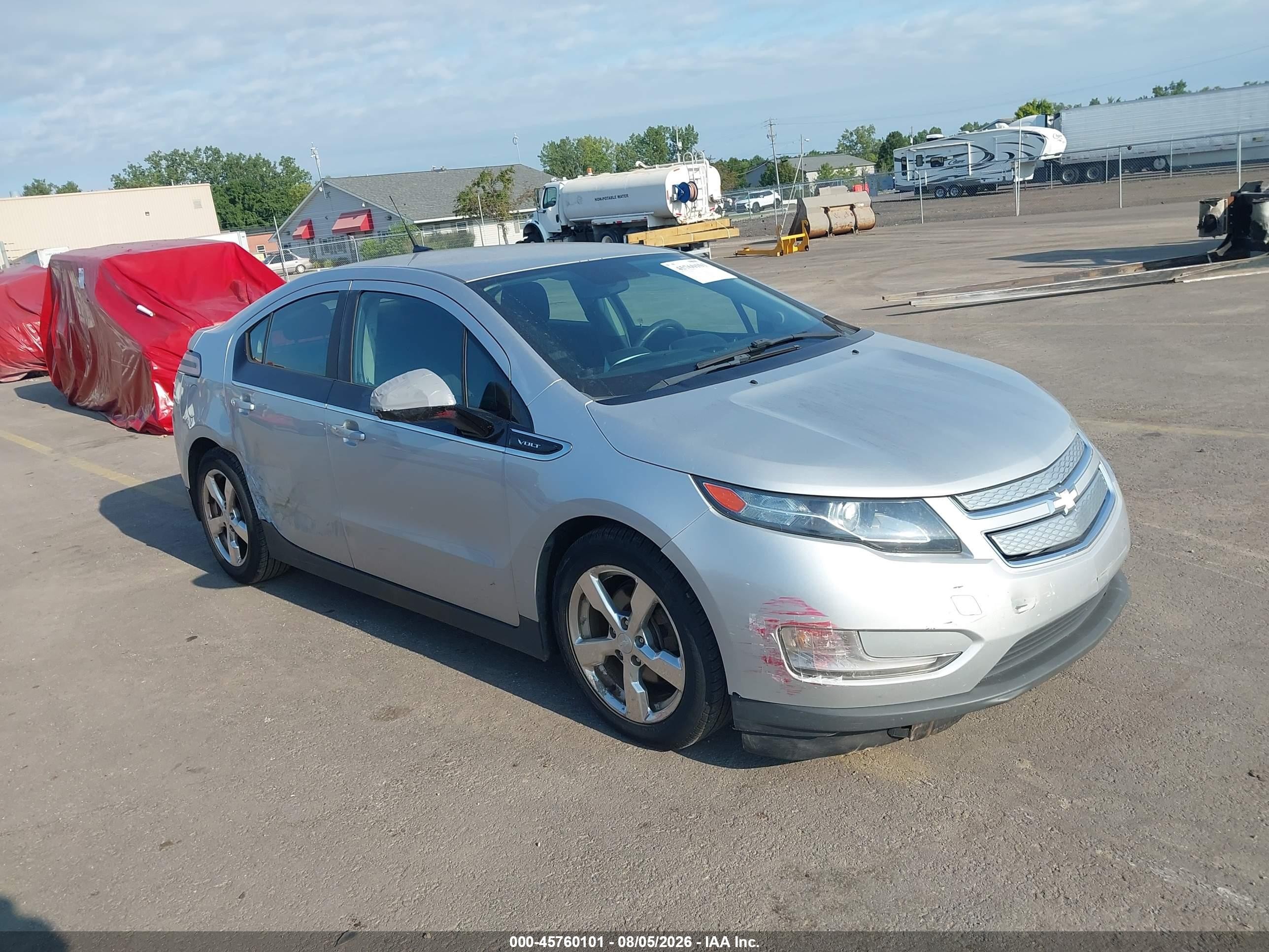 2013 Chevrolet Volt, VIN 1G1RA6E40DU143783 — Side
