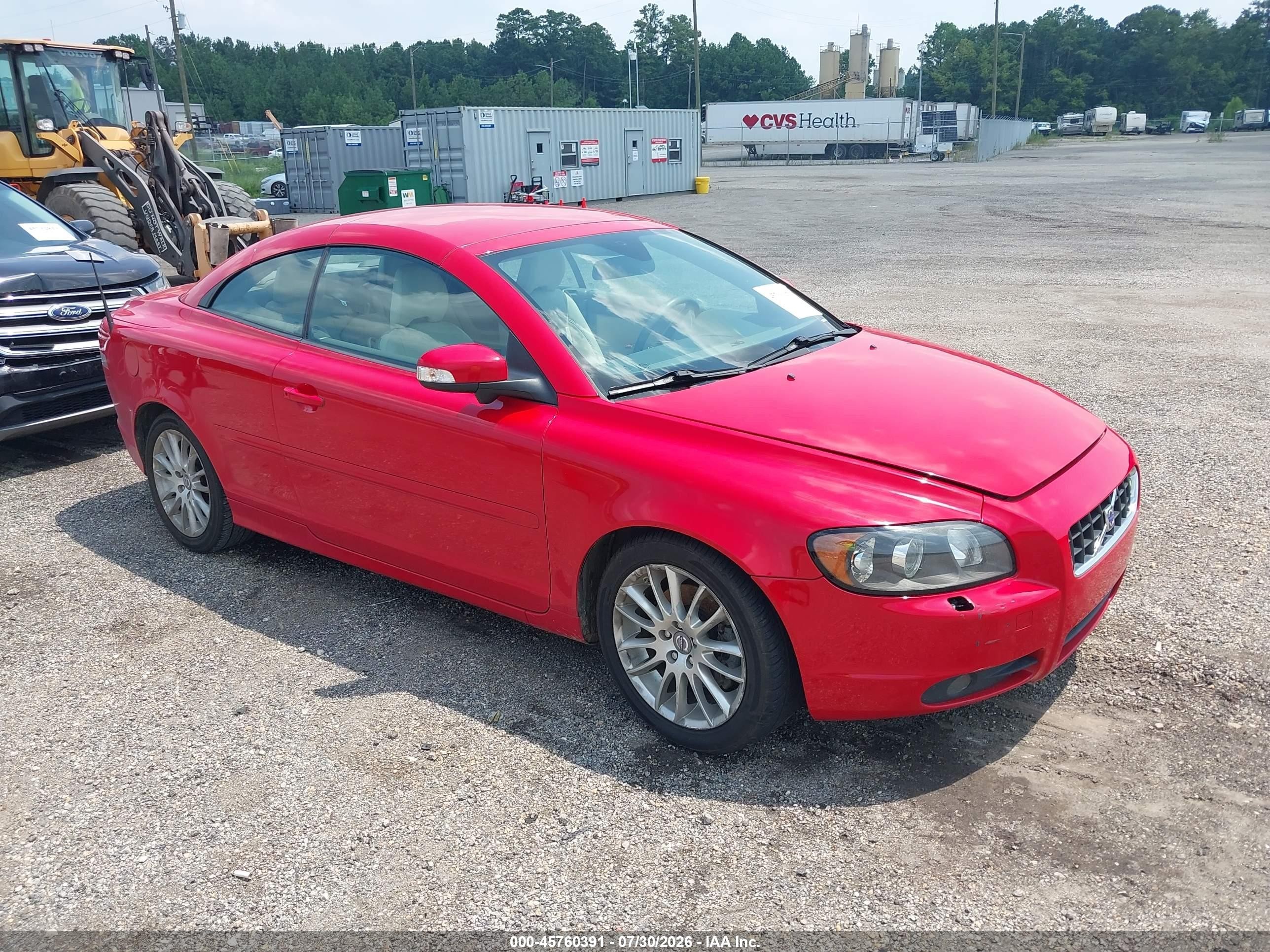 2008 Volvo C70, VIN YV1MC67288J050485 — Normal wear