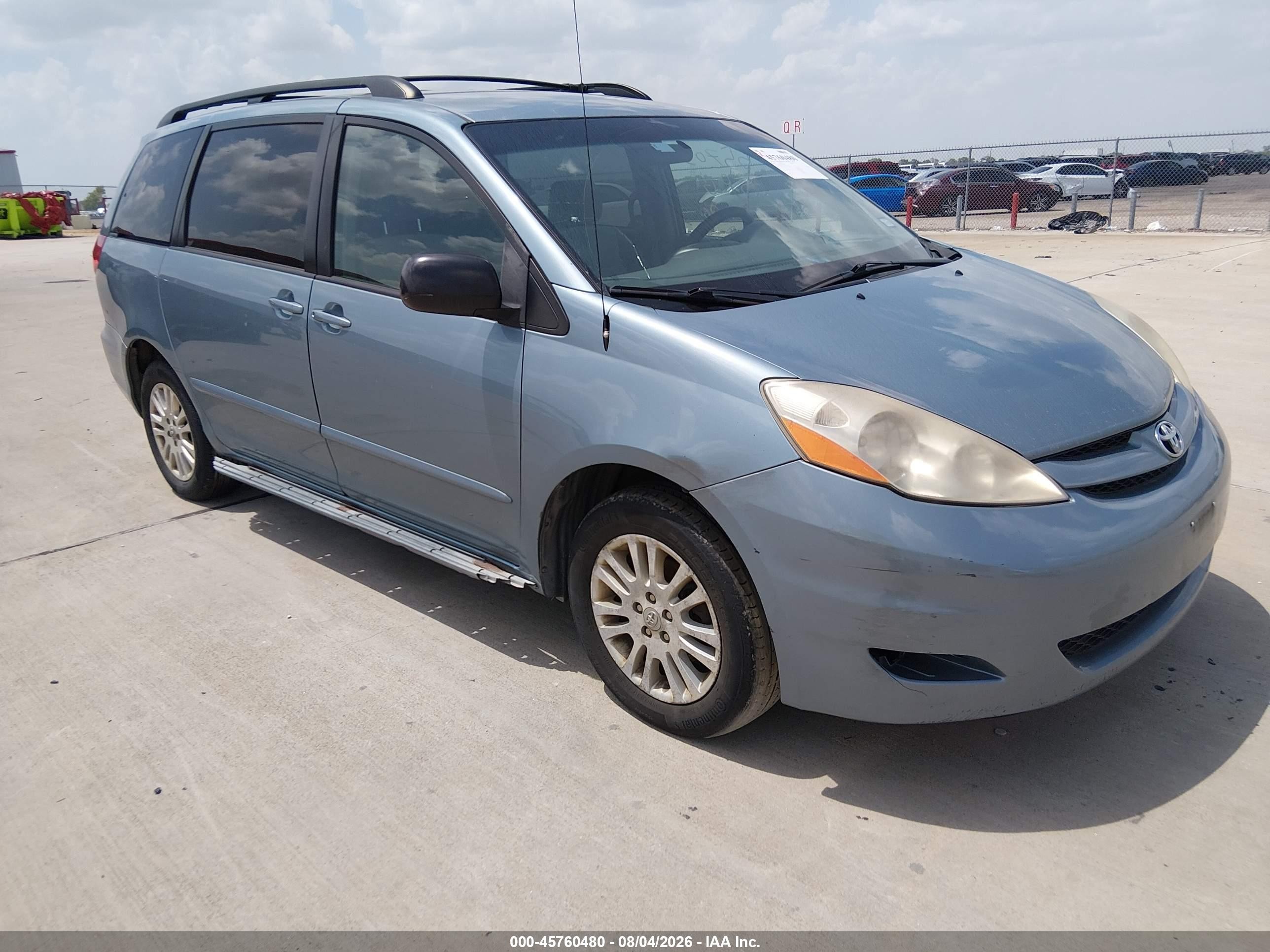 2007 Toyota Sienna LE, VIN 5TDBK23C37S004622 — Изъятие за долги