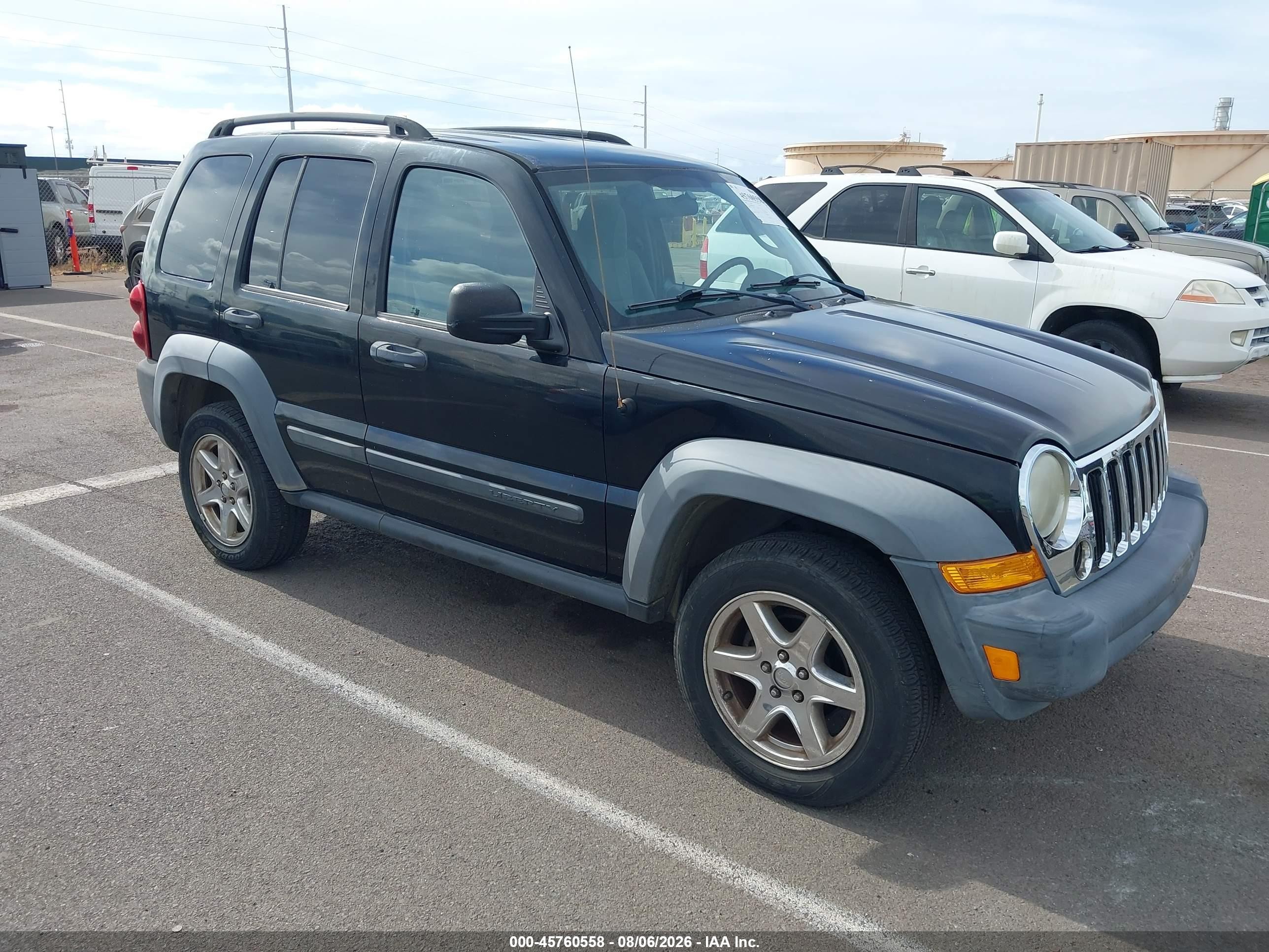 2006 Jeep Liberty Sport, VIN 1J4GL48K26W283715 — Обычный износ